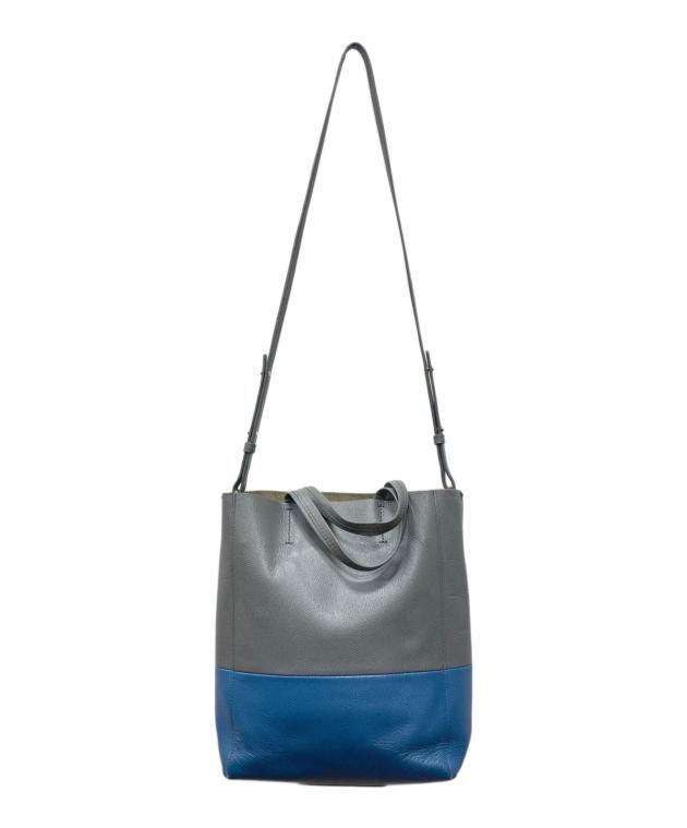 中古・古着通販】CELINE (セリーヌ) カバスモールトートバッグ グレー