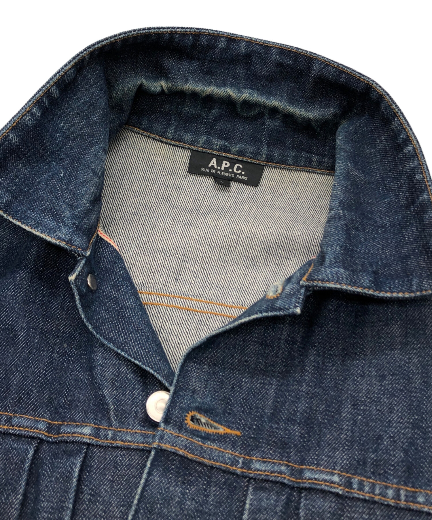 中古・古着通販】A.P.C. (アーペーセー) デニムジャケット インディゴ