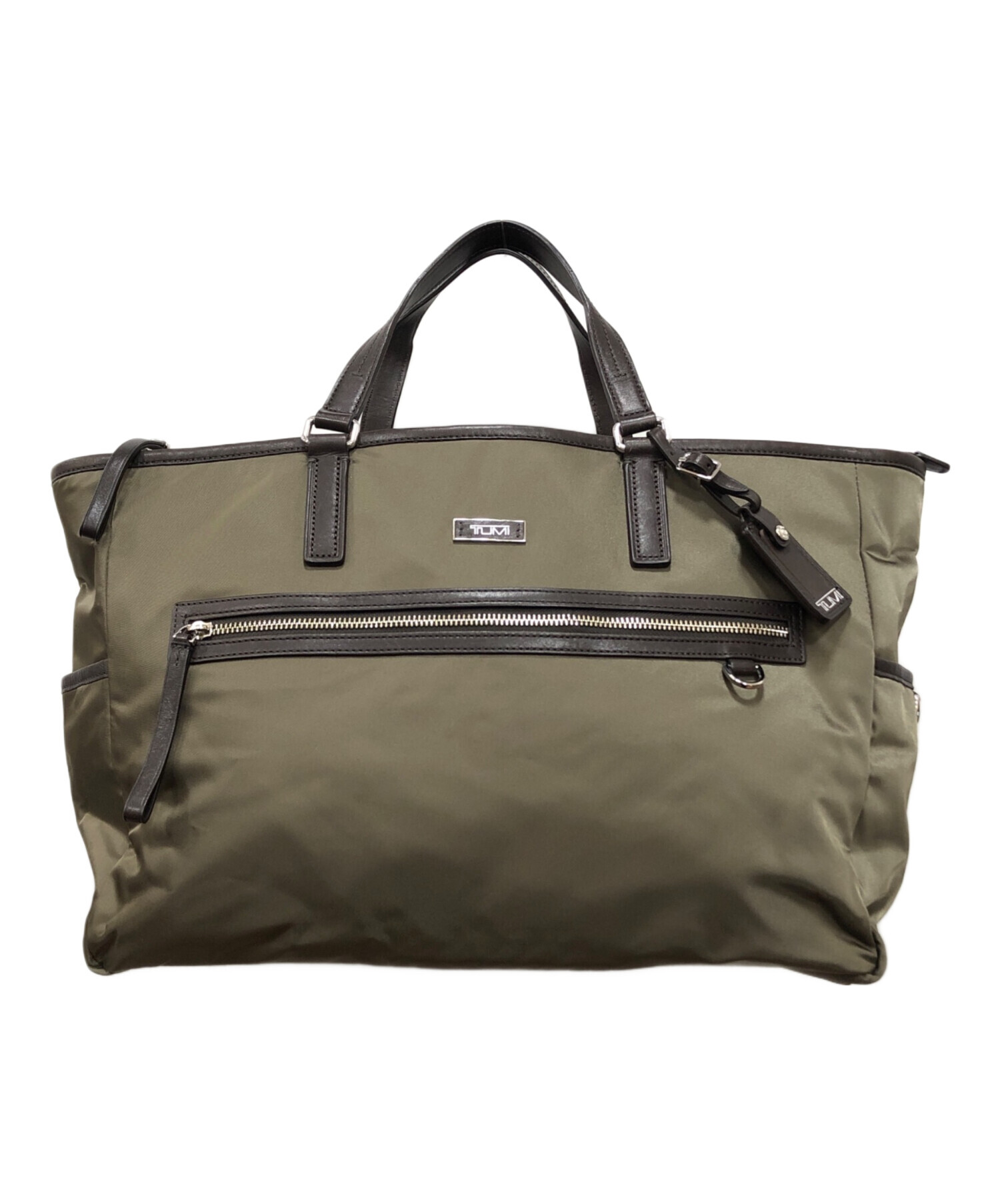 中古・古着通販】TUMI (トゥミ) ナイロンビジネスバッグ ベージュ 