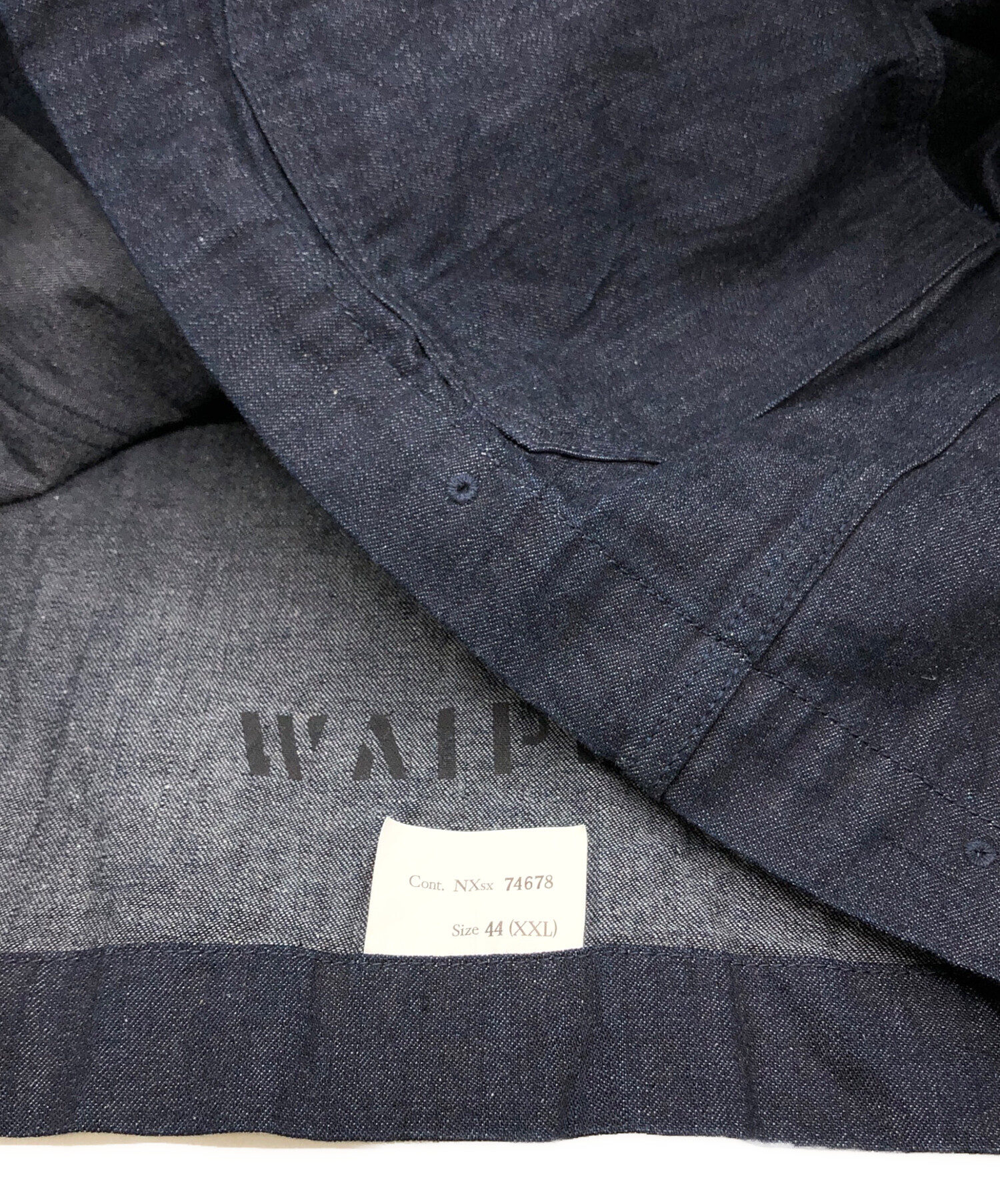 中古・古着通販】WAIPER (ワイパー) M-43 デニムショールカラー