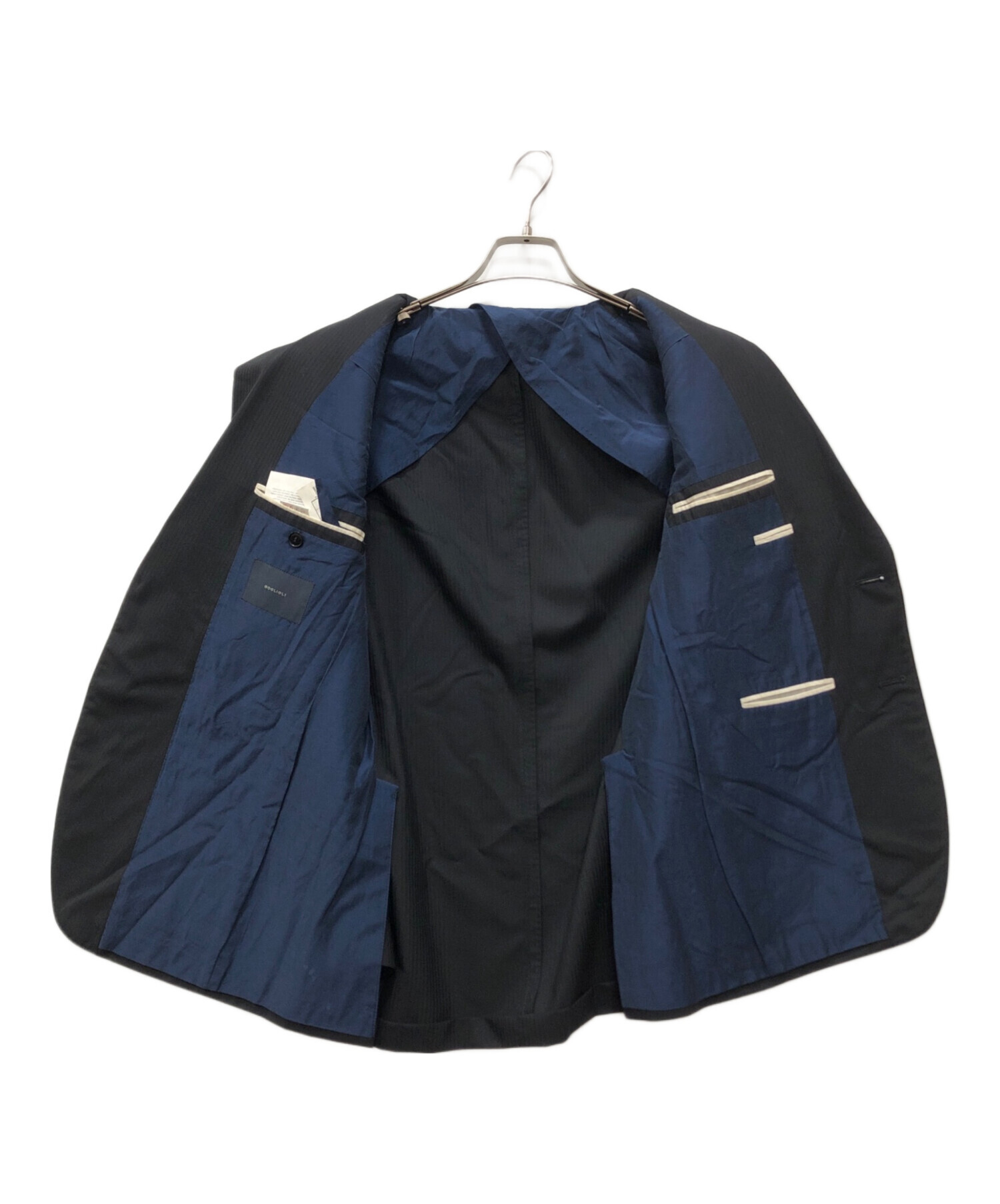 中古・古着通販】BOGLIOLI (ボリオリ) セットアップスーツ ブラック