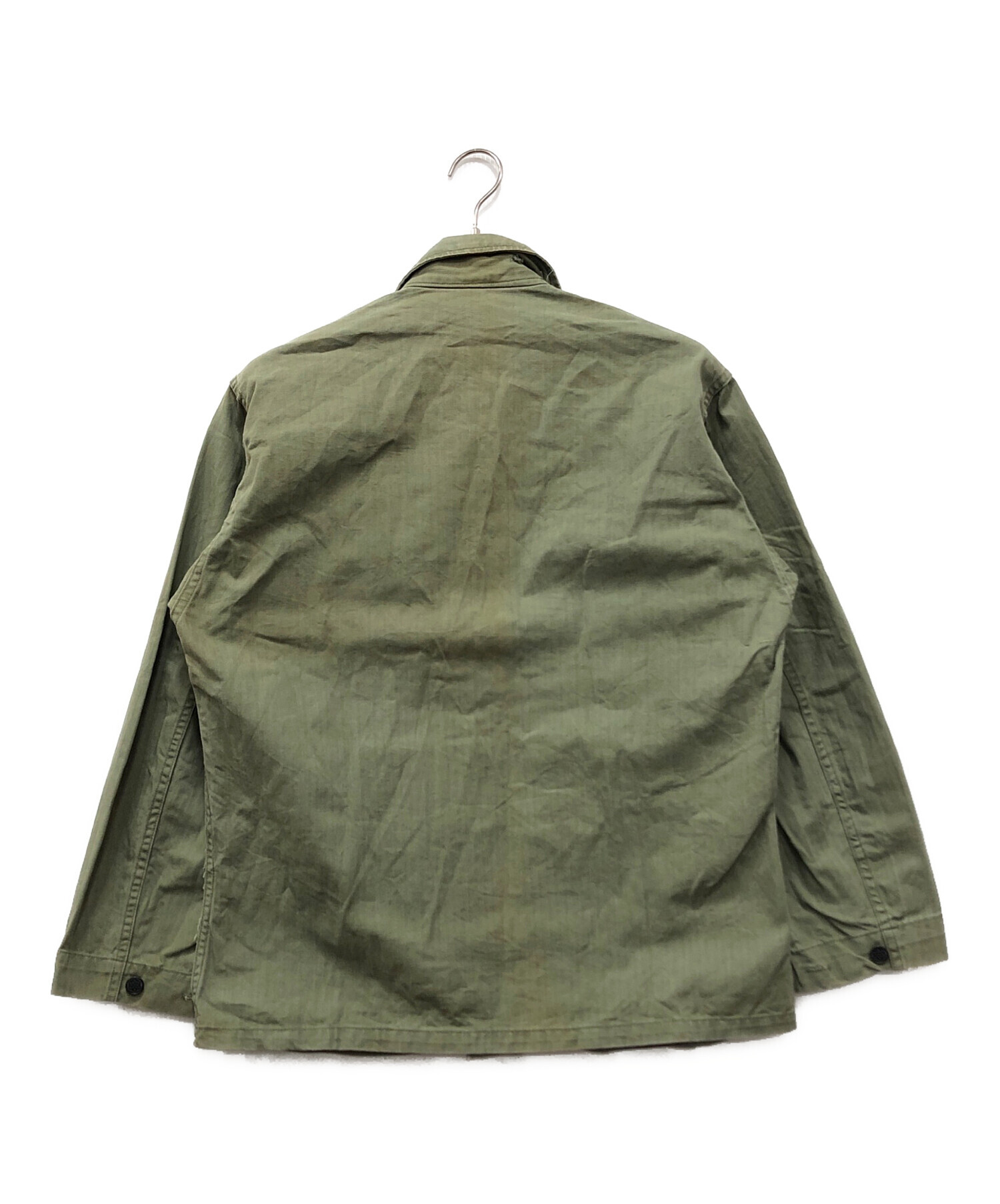 中古・古着通販】アメリカ軍 (アメリカ軍) M-43 HBTジャケット カーキ