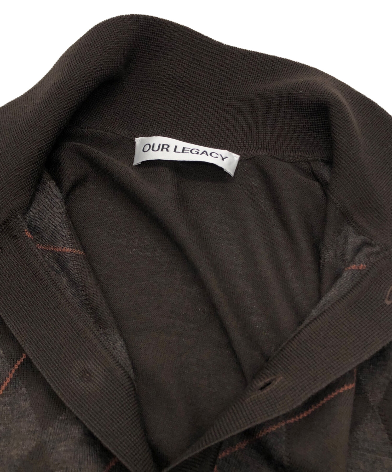 中古・古着通販】OUR LEGACY (アワーレガシー) EVENING POLO CARDIGANS