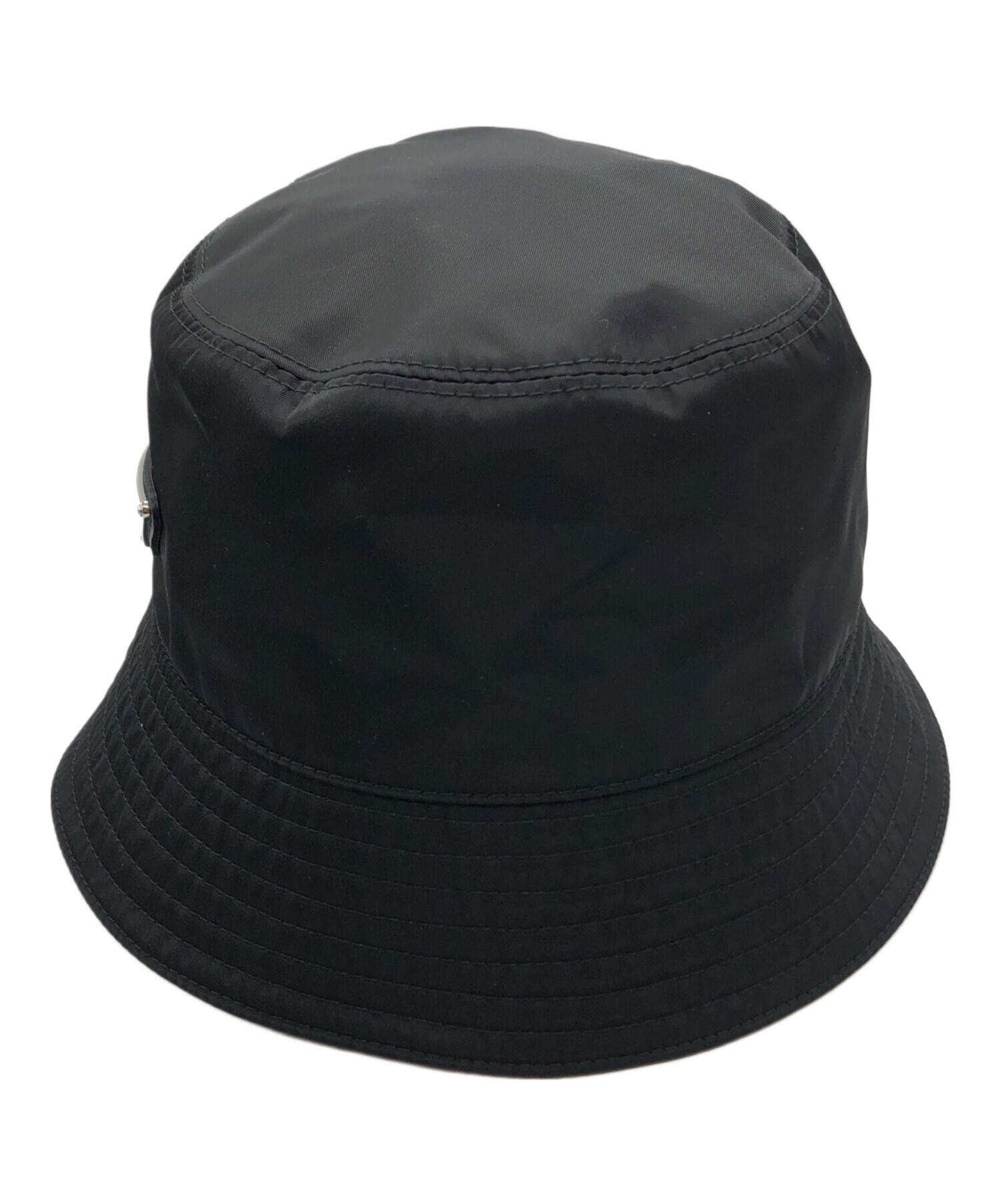 中古・古着通販】PRADA (プラダ) ReNylon 三角ロゴ バケットハット