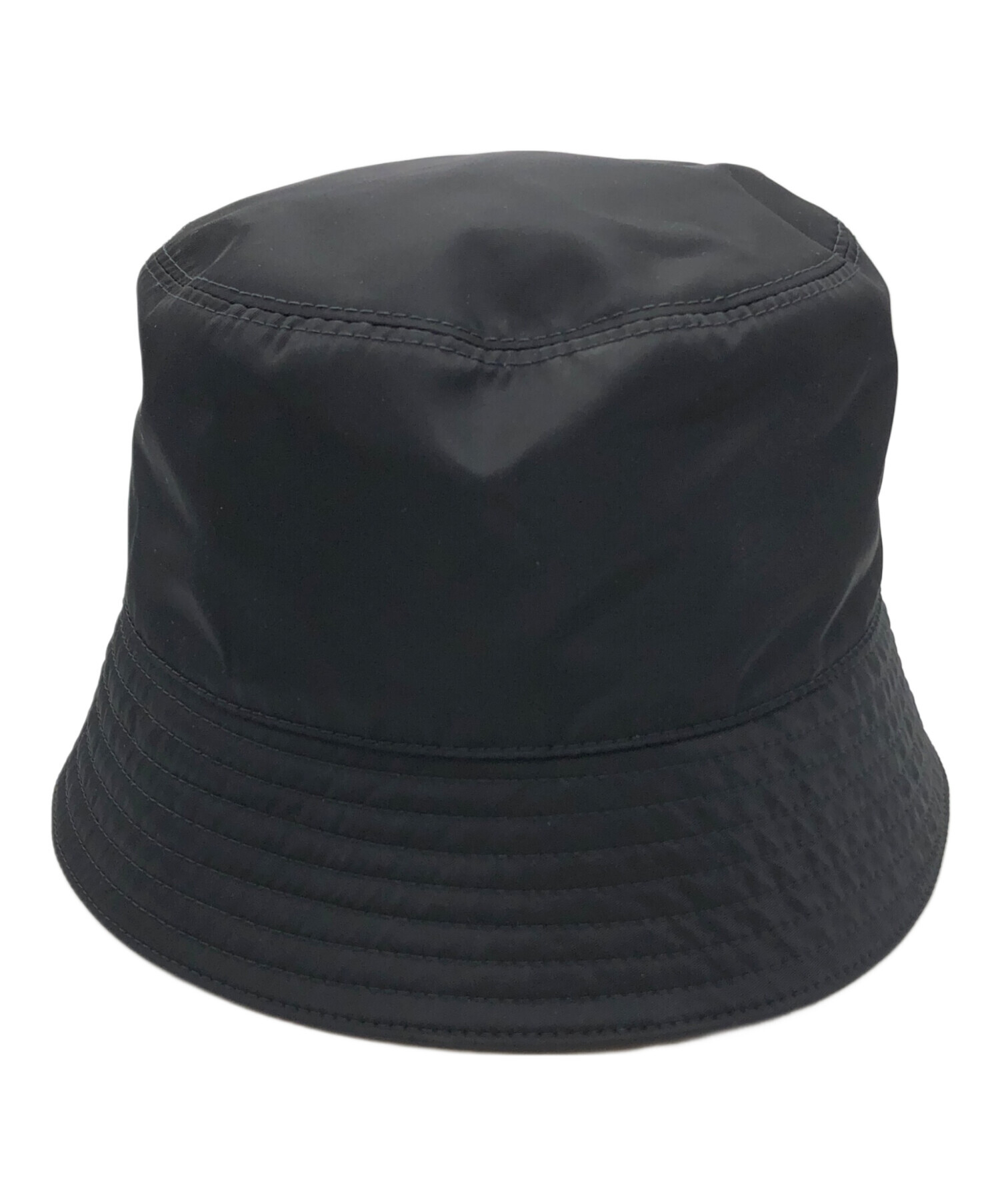 中古・古着通販】PRADA (プラダ) ReNylon 三角ロゴ バケットハット