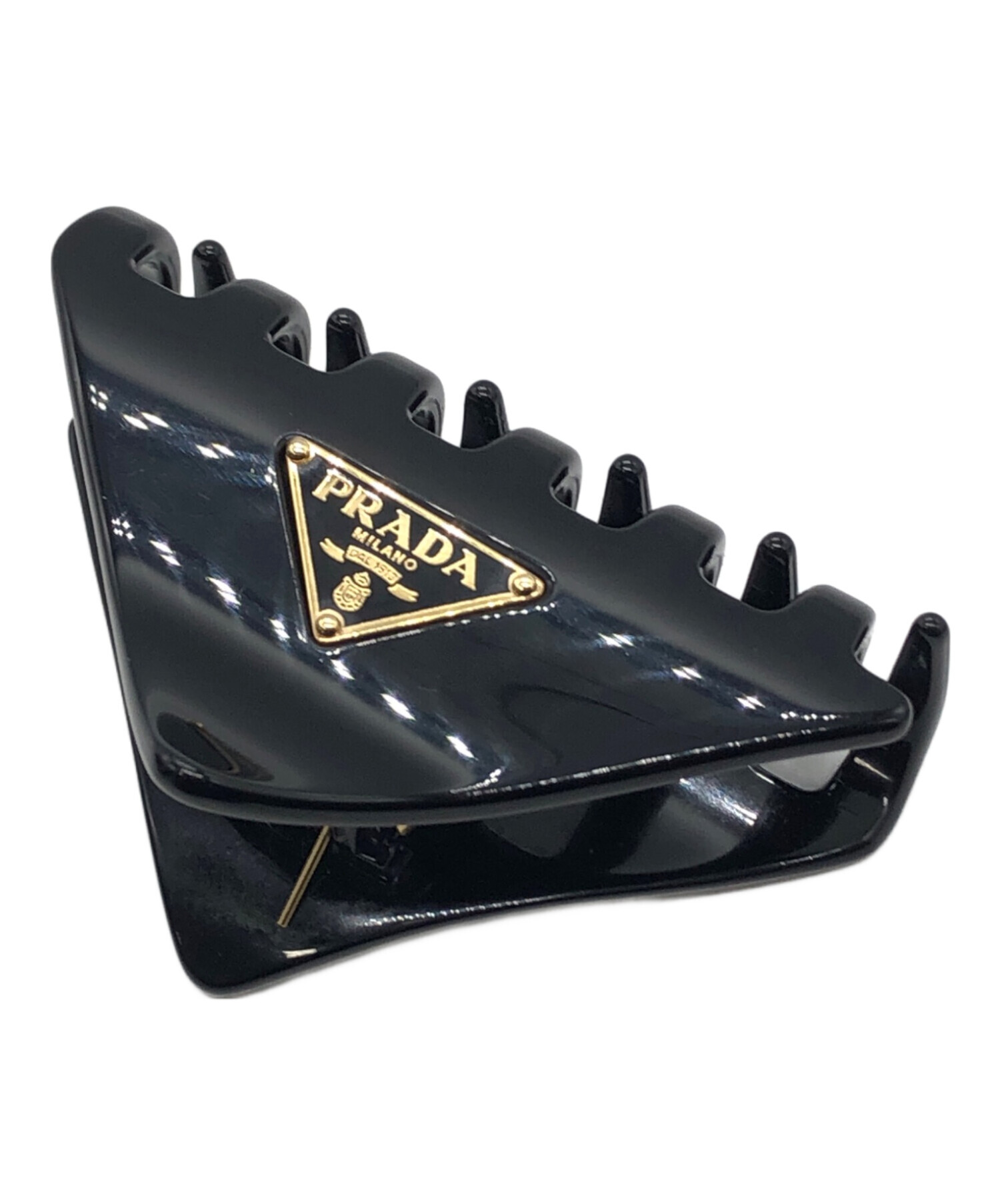 中古・古着通販】PRADA (プラダ) クロウクリップ ブラック サイズ:下記