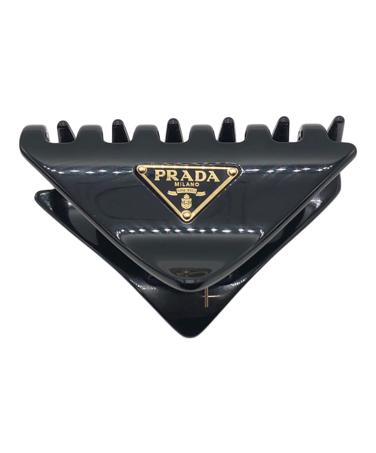 中古・古着通販】PRADA (プラダ) クロウクリップ ブラック サイズ:下記