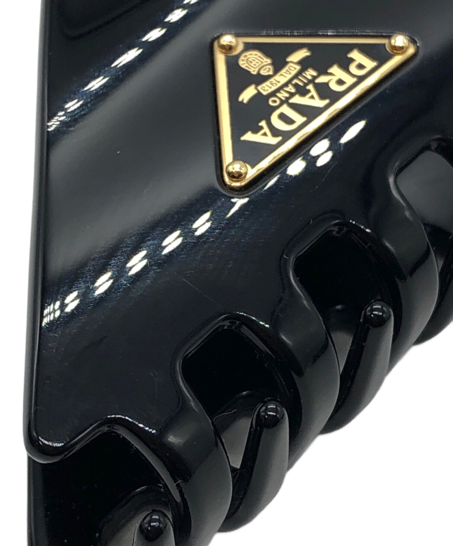 中古・古着通販】PRADA (プラダ) クロウクリップ ブラック サイズ:下記