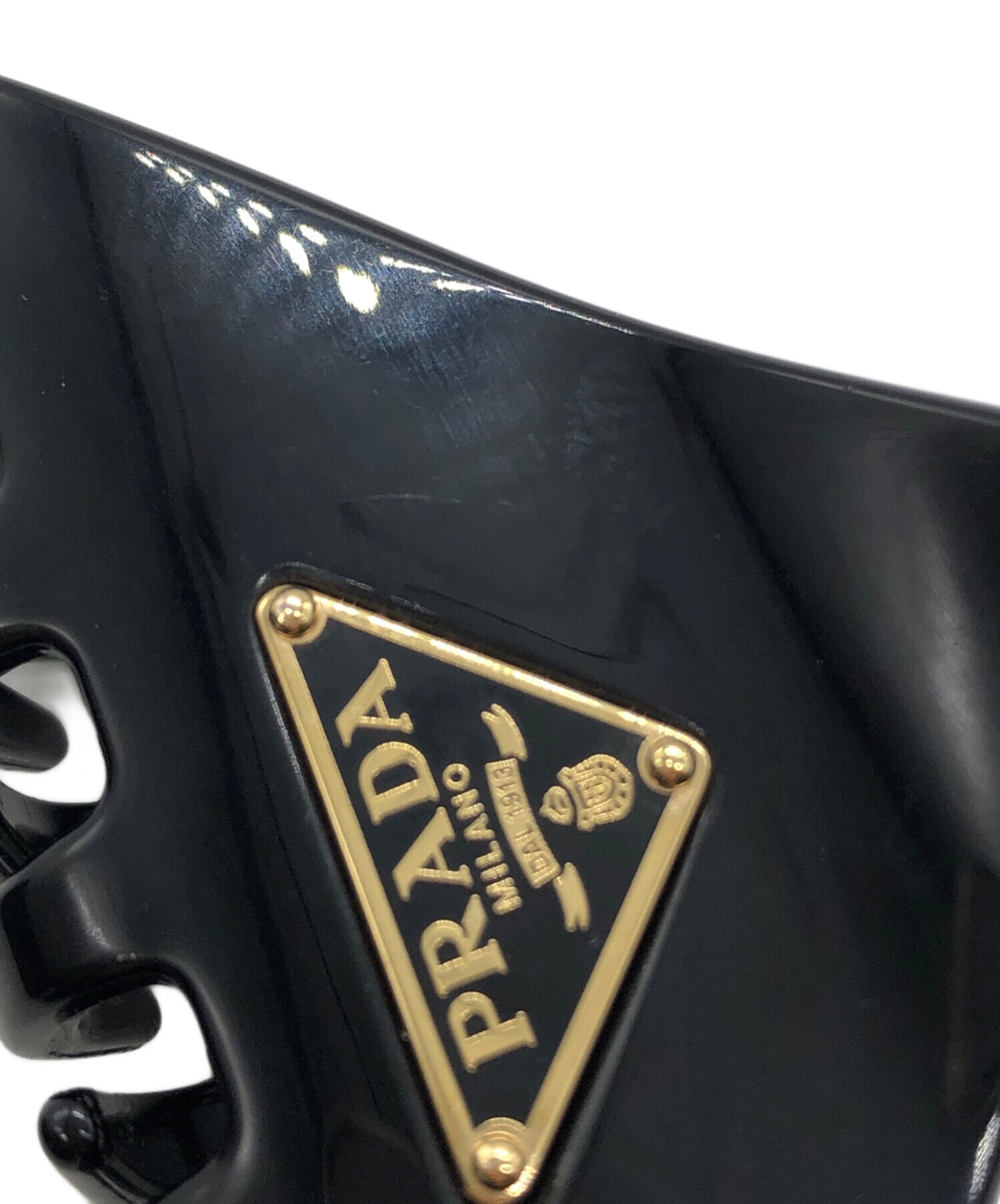 中古・古着通販】PRADA (プラダ) クロウクリップ ブラック サイズ:下記