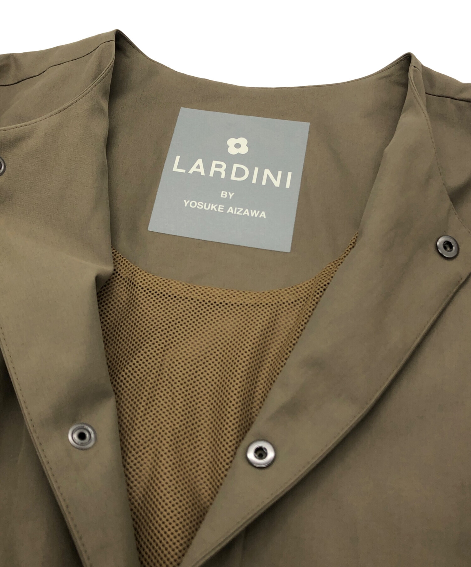 中古・古着通販】LARDINI (ラルディーニ) ノーカラージャケット