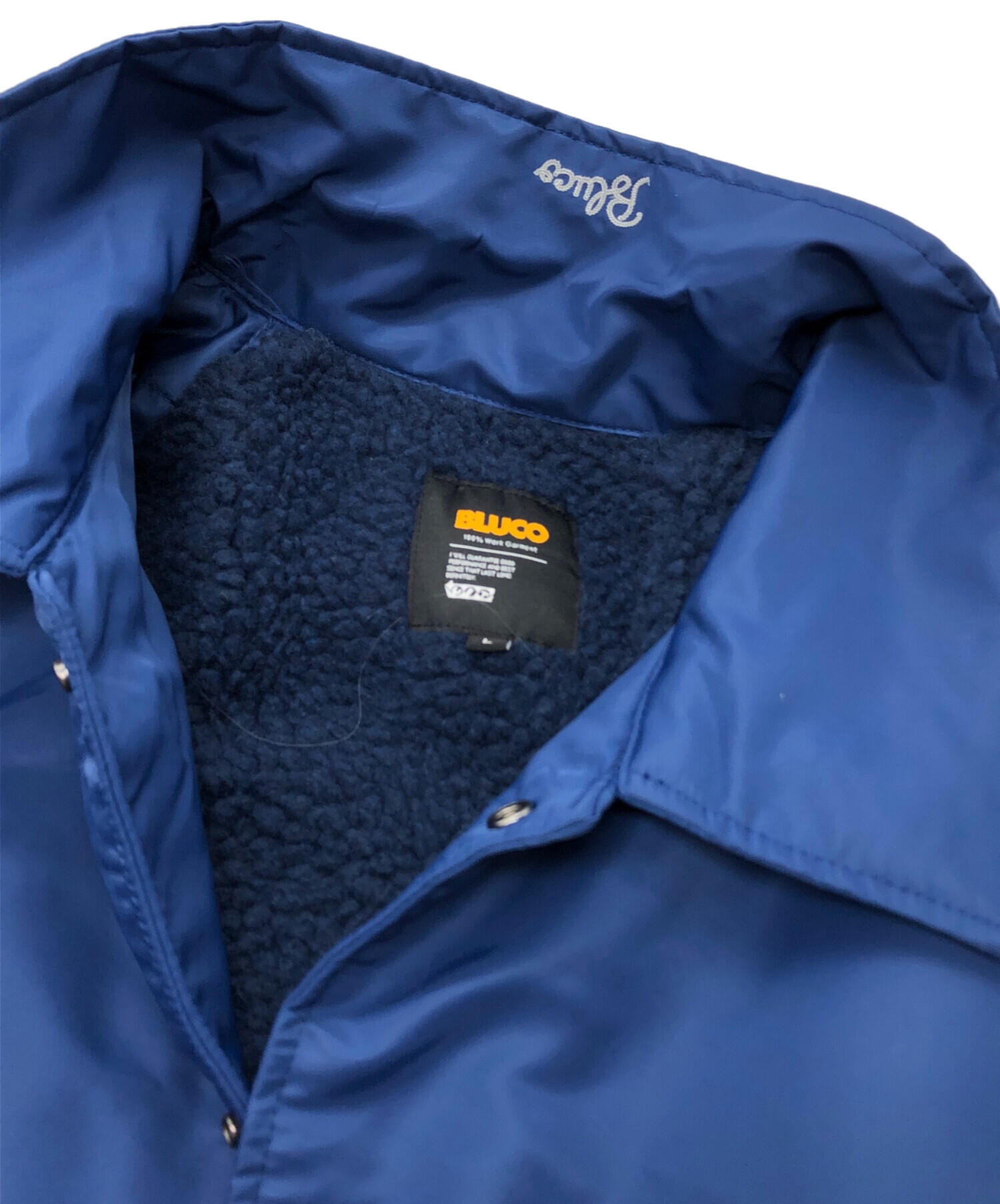 中古・古着通販】BLUCO WORK GARMENT (ブルコ ワーク ガーメント) 裏