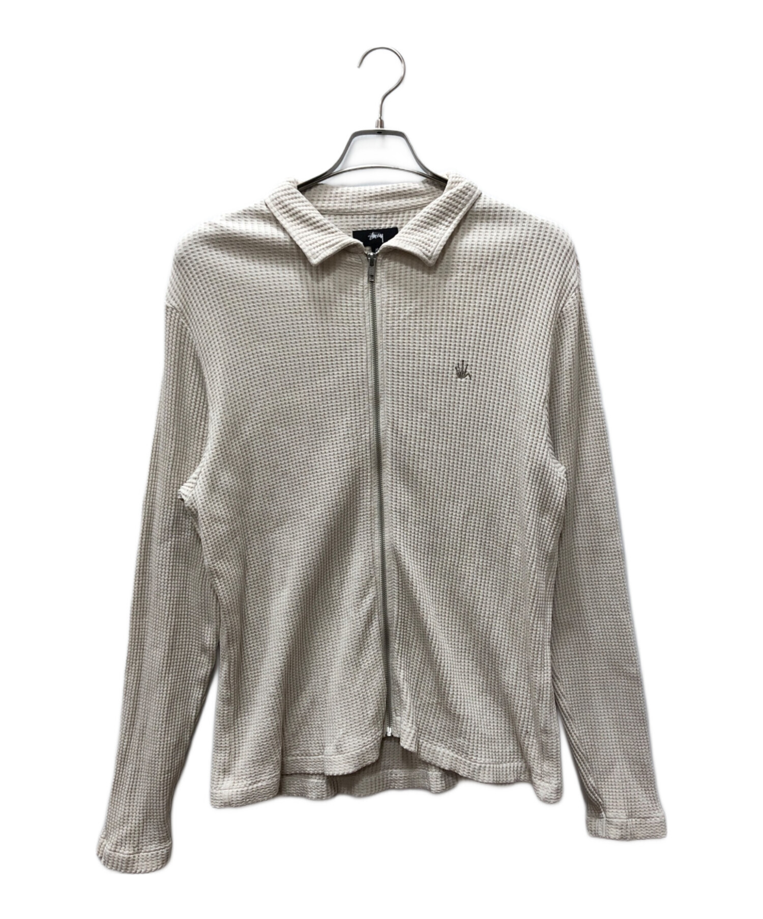 中古・古着通販】stussy (ステューシー) BIG THERMAL ZIP SHIRT