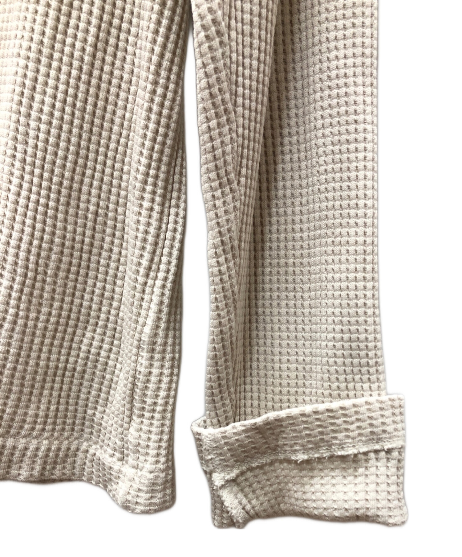 中古・古着通販】stussy (ステューシー) BIG THERMAL ZIP SHIRT