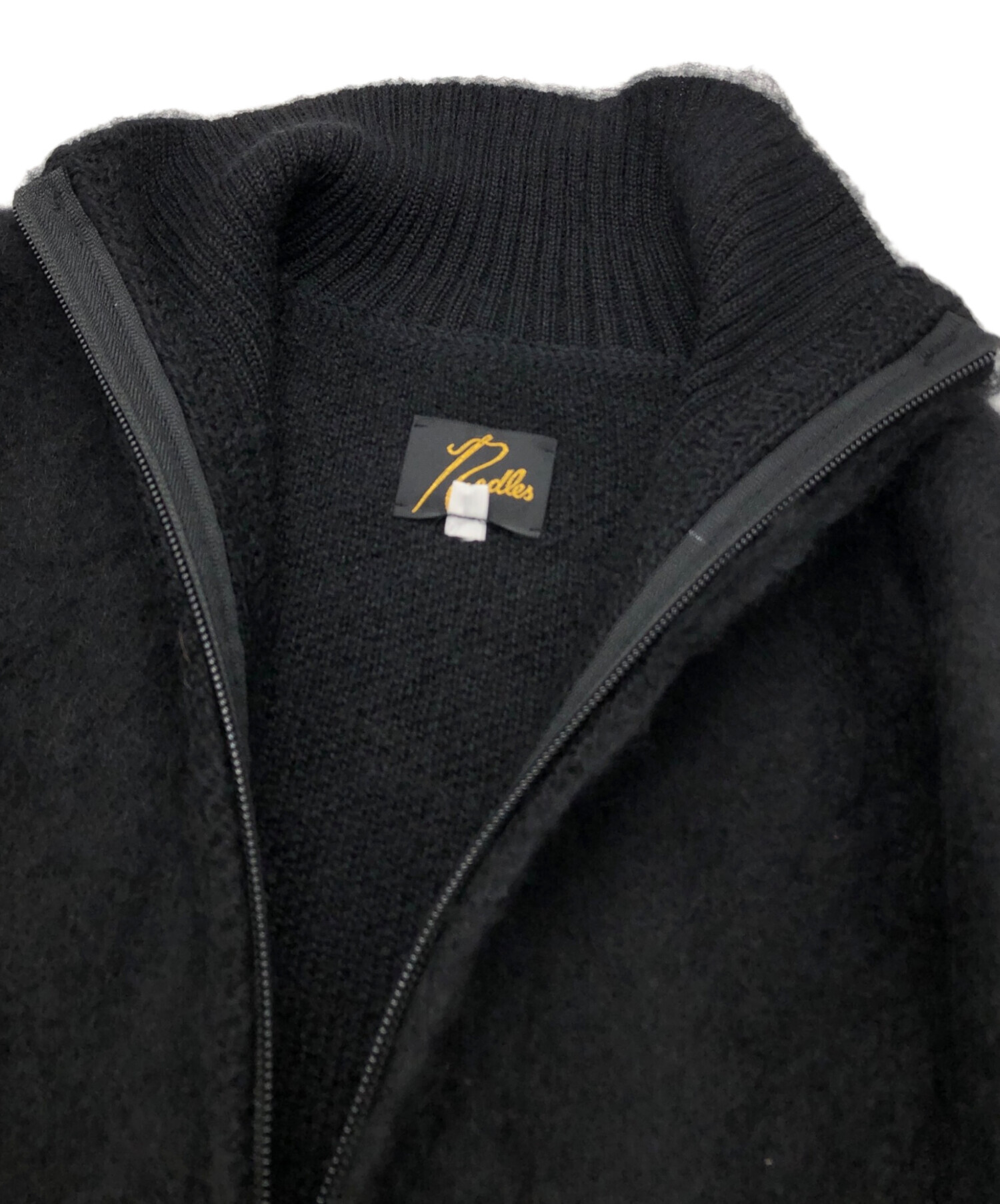 中古・古着通販】Needles (ニードルズ) Zipped Mohair Cardigan