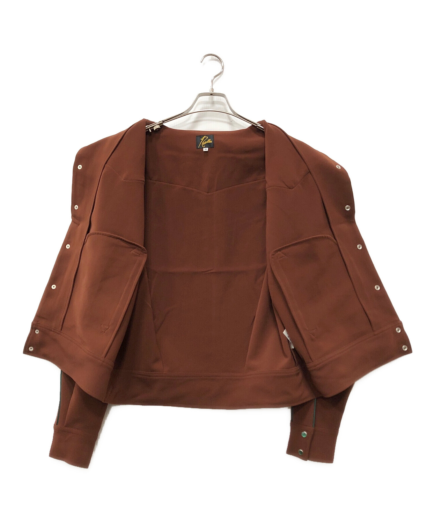 中古・古着通販】Needles (ニードルズ) PIPING COWBOY JACKET ブラウン