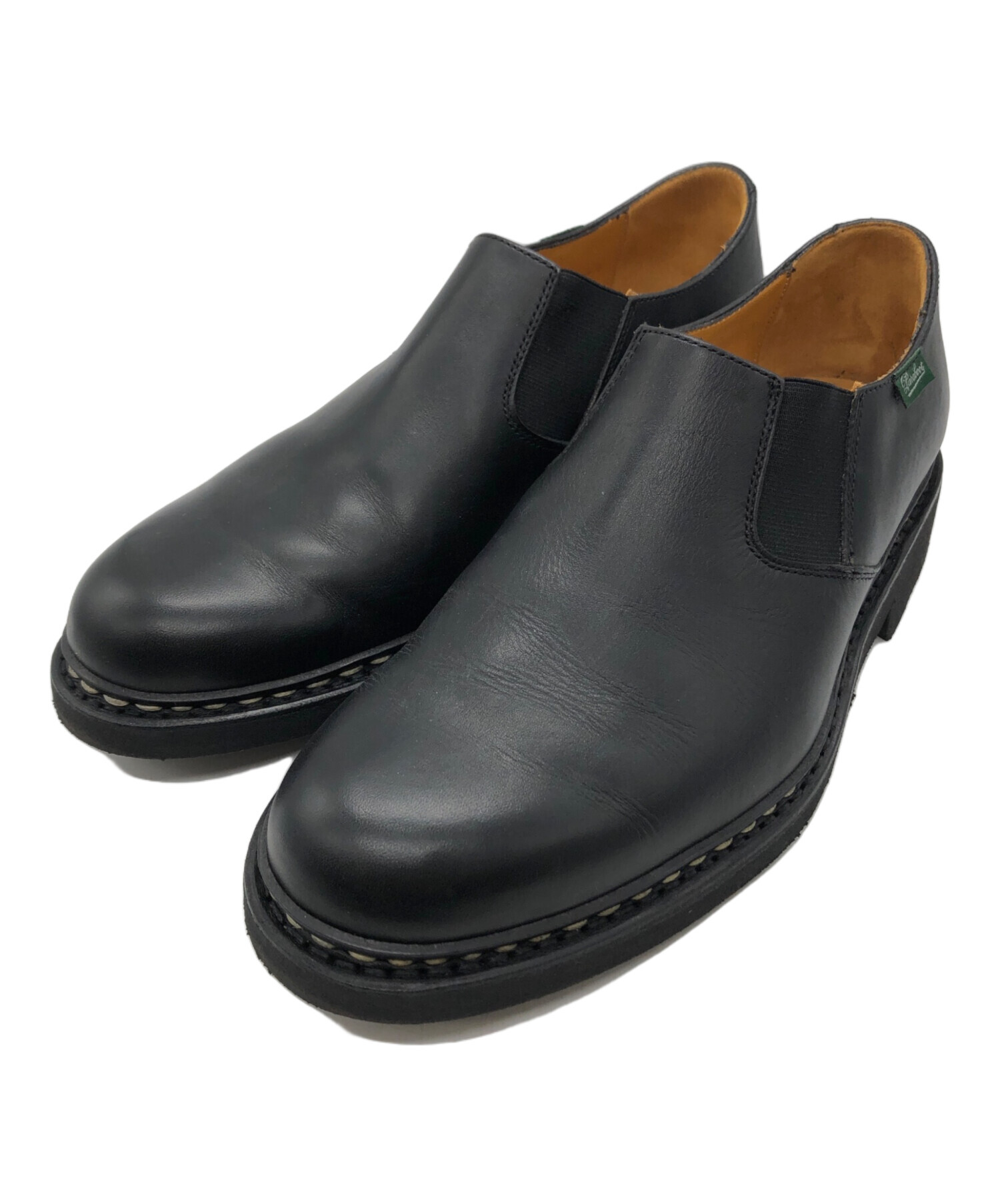 中古・古着通販】PARABOOT (パラブーツ) スリッポン ブラック サイズ:6 