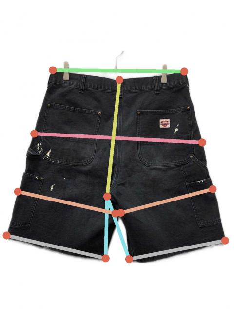 中古・古着通販】SAINT MICHAEL (セントマイケル) DOUBLE KNEE SHORTS