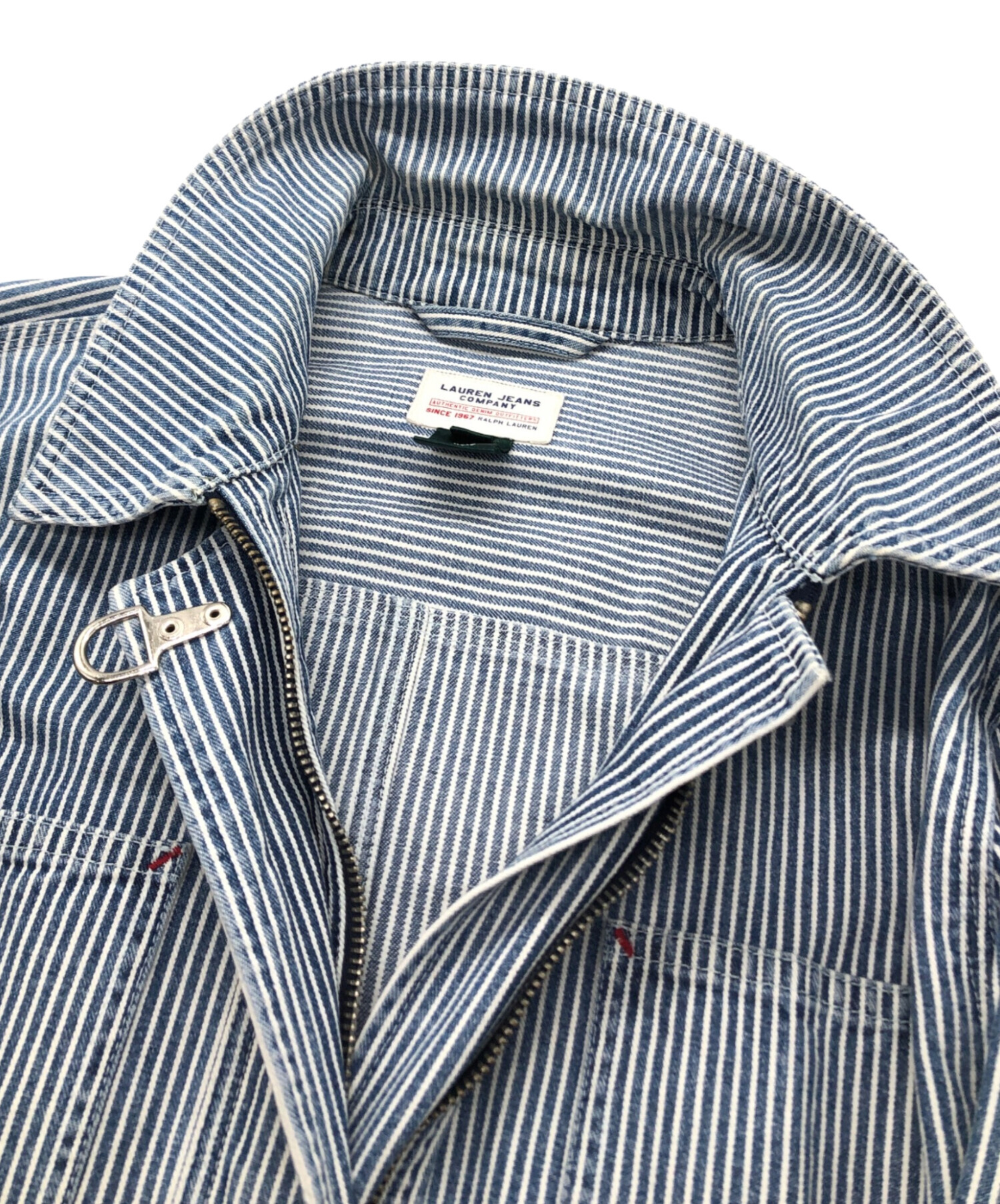 中古・古着通販】RALPH LAUREN (ラルフローレン) ヒッコリーストライプ