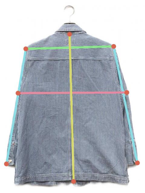 中古・古着通販】RALPH LAUREN (ラルフローレン) ヒッコリーストライプ