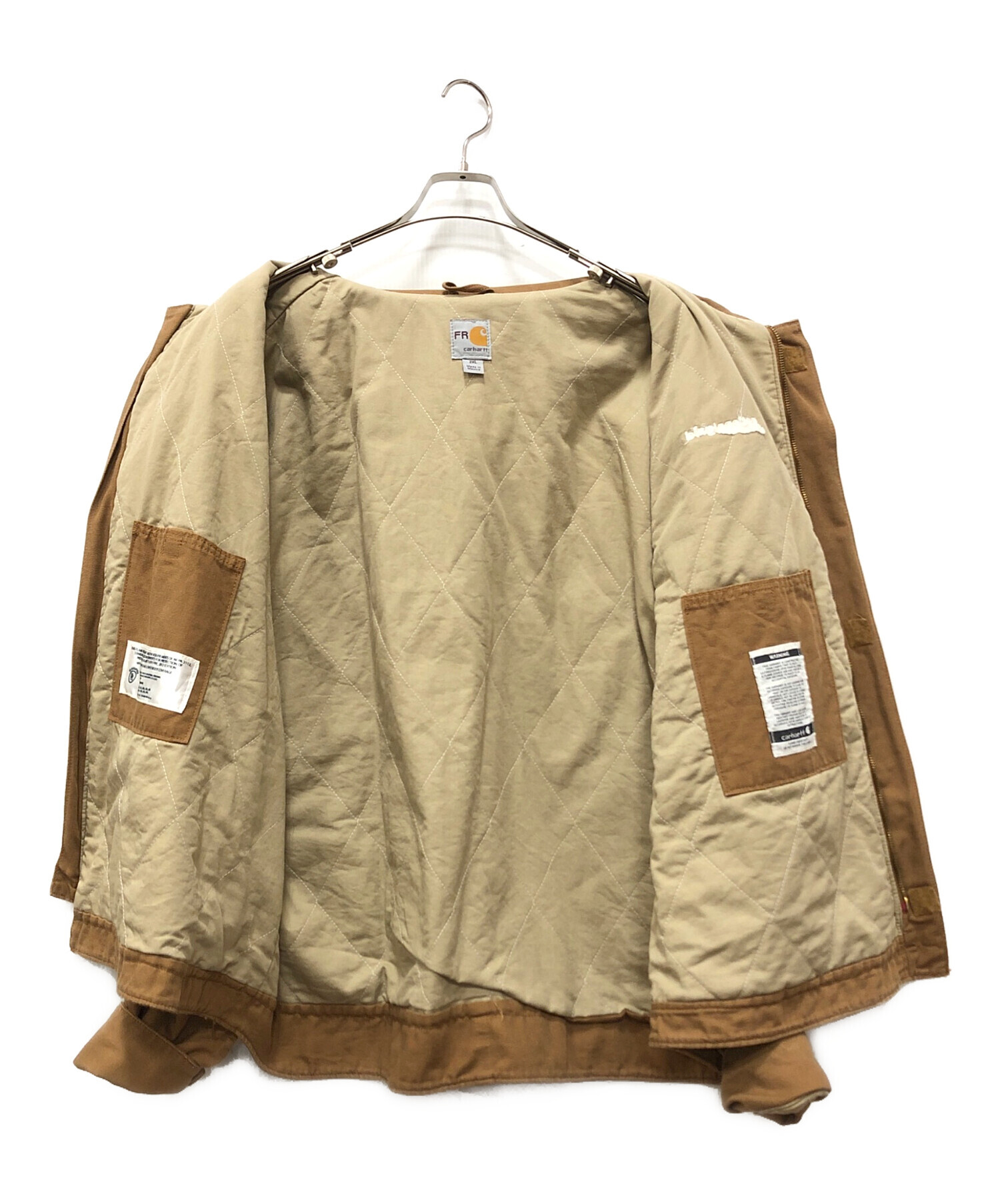 中古・古着通販】CarHartt (カーハート) ダックジャケット ベージュ