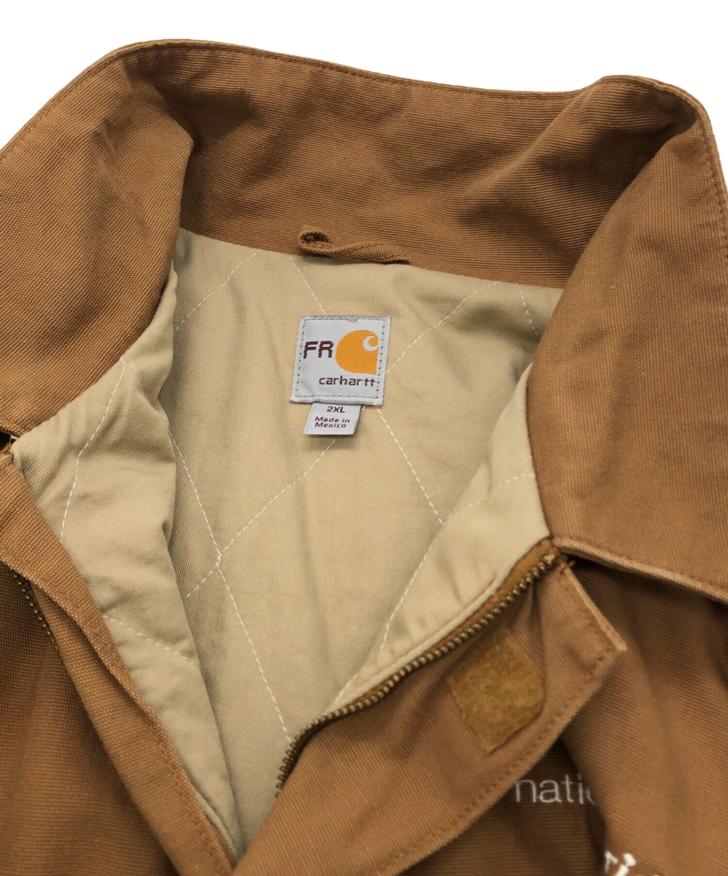 中古・古着通販】CarHartt (カーハート) ダックジャケット ベージュ