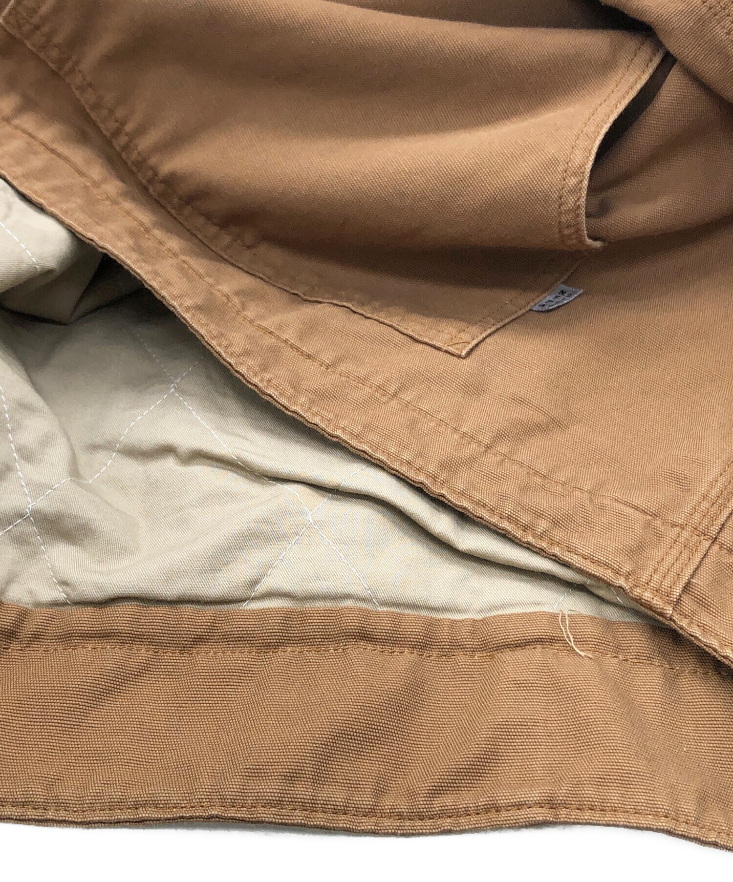 中古・古着通販】CarHartt (カーハート) ダックジャケット ベージュ