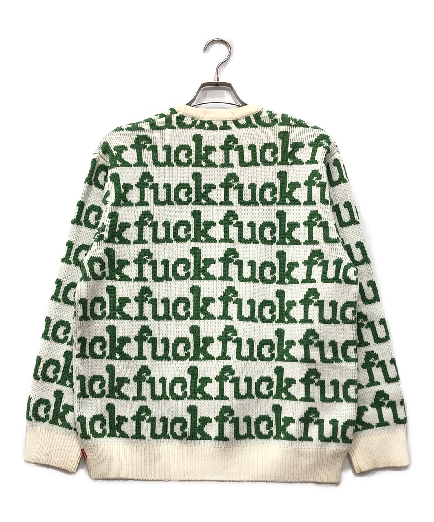 中古・古着通販】SUPREME (シュプリーム) Fuck Sweater グリーン 