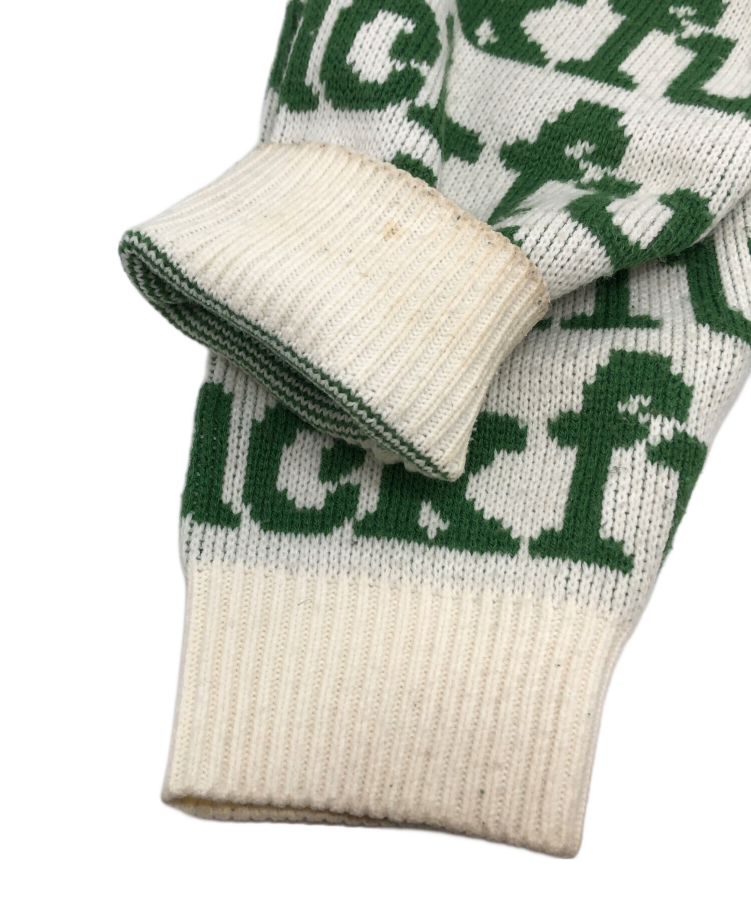 中古・古着通販】SUPREME (シュプリーム) Fuck Sweater グリーン