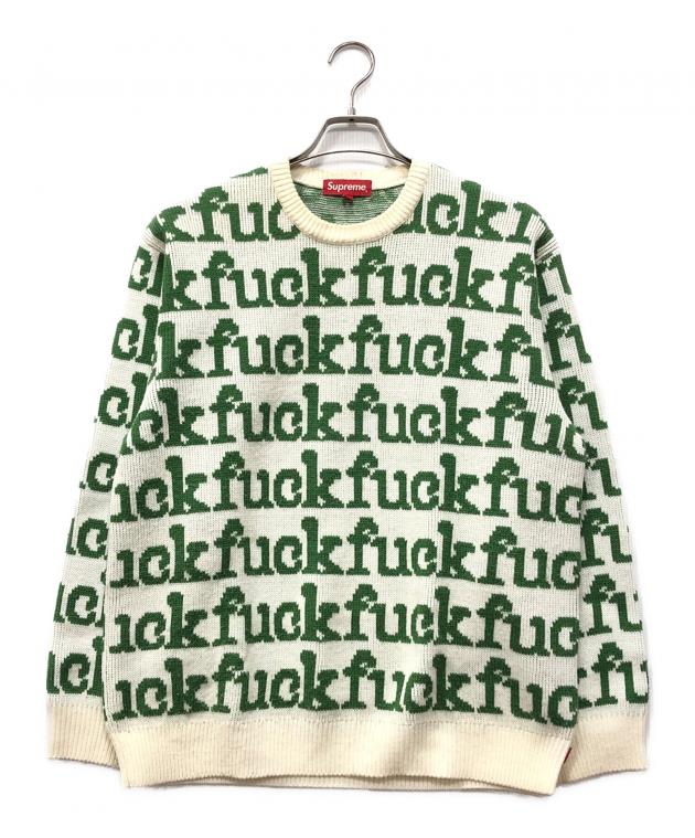 中古・古着通販】SUPREME (シュプリーム) Fuck Sweater グリーン