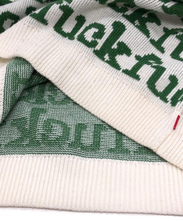 中古・古着通販】SUPREME (シュプリーム) Fuck Sweater グリーン