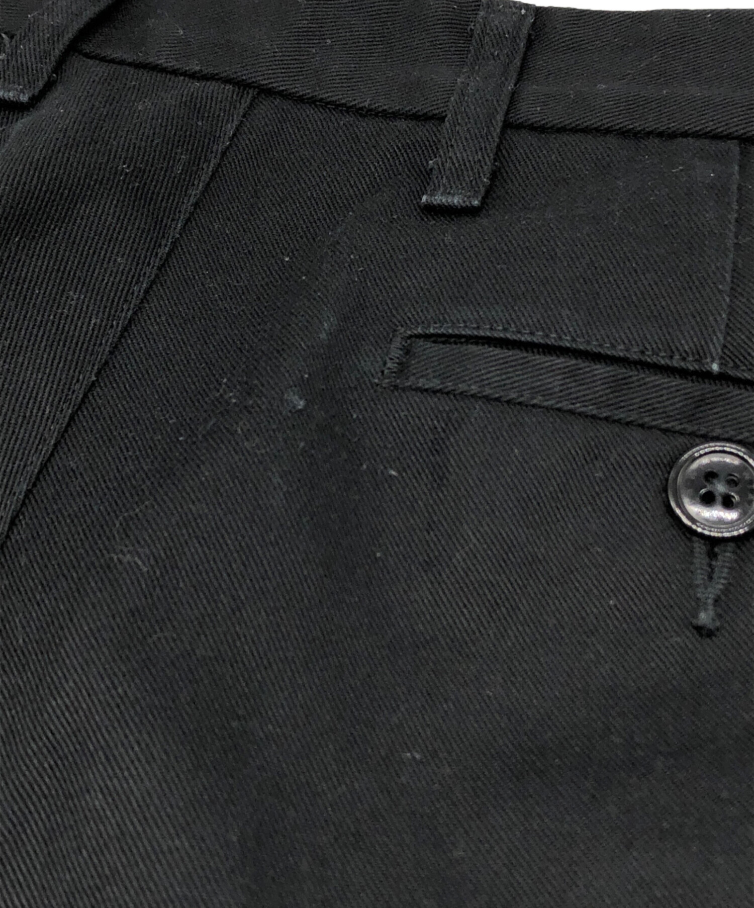 中古・古着通販】WTAPS (ダブルタップス) ワークチノパンツ ブラック