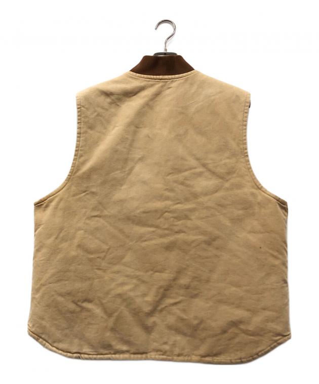 中古・古着通販】CarHartt (カーハート) ダックベスト ベージュ サイズ