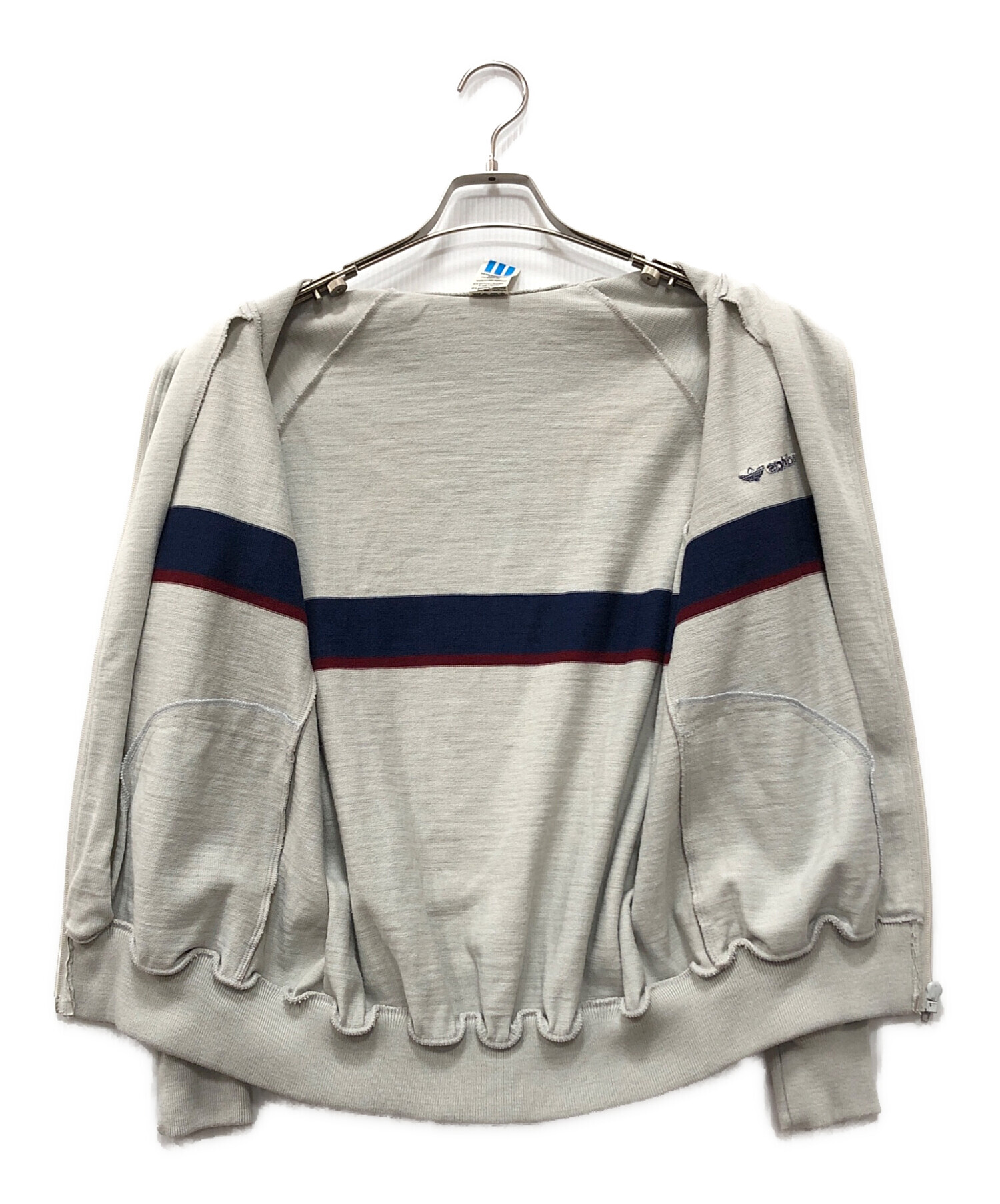 中古・古着通販】adidas (アディダス) トラックジャケット グレー