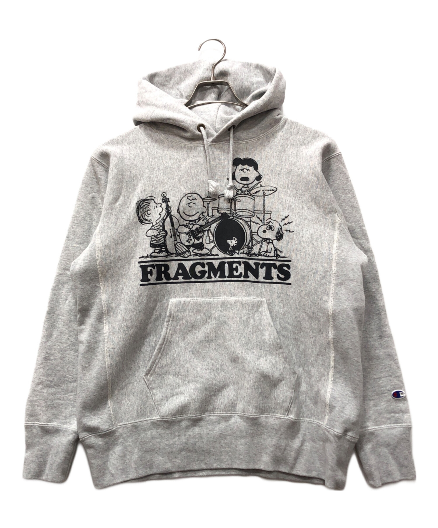 retaW FRAGMENT DESIGN パーカー グレー L 中古・古着通販】Champion (チャンピオン) FRAGMENT DESIGN