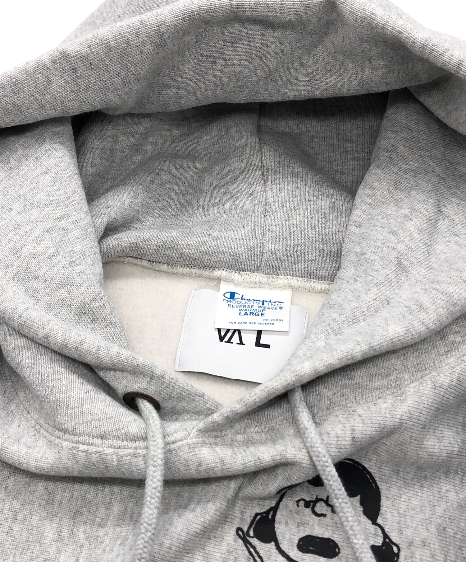 retaW FRAGMENT DESIGN パーカー グレー L 中古・古着通販】Champion (チャンピオン) FRAGMENT DESIGN
