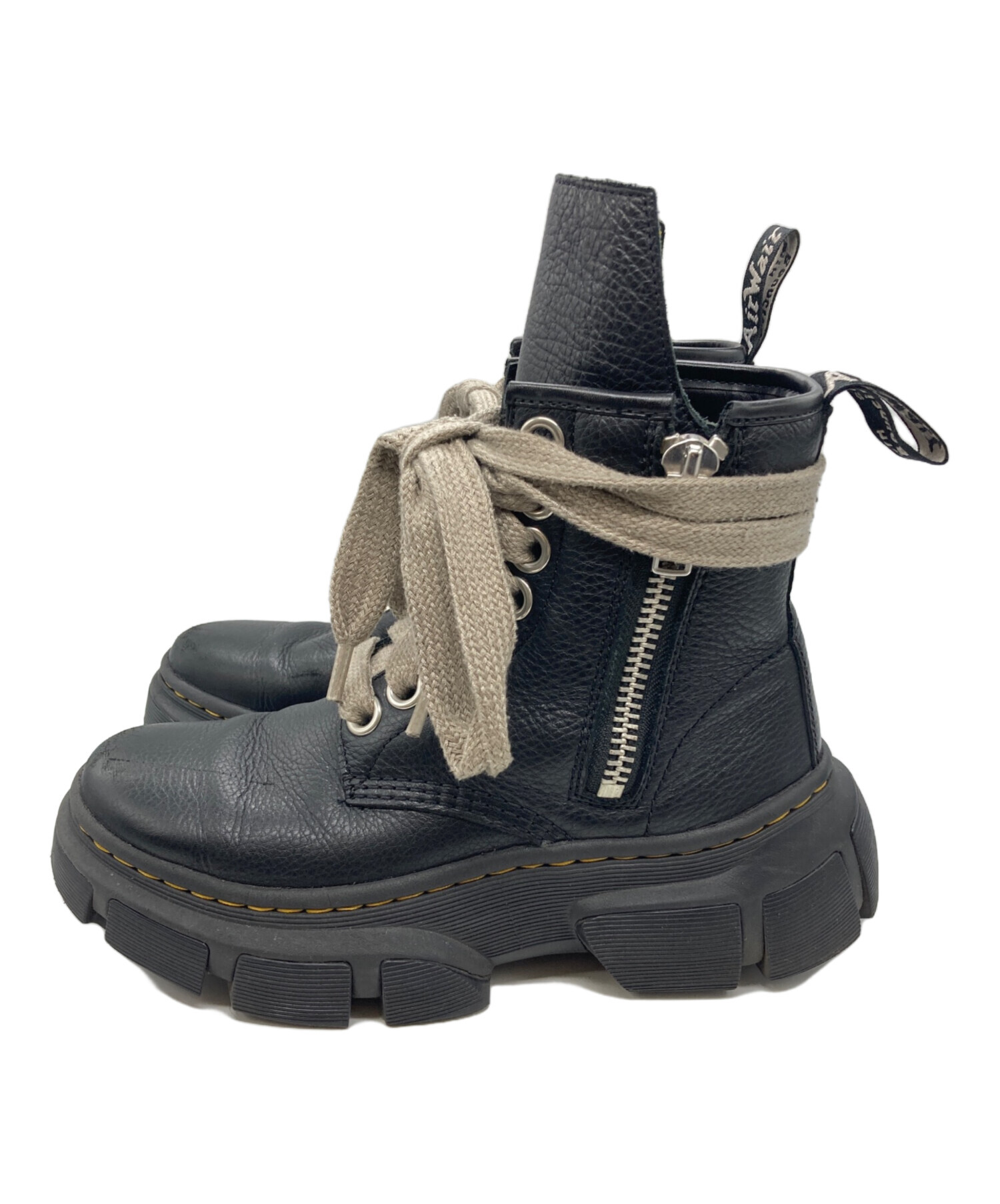 Dr.Martens 1460 DXML Mega Lace Boots 中古 中古・古着通販】Dr.Martens (ドクターマーチン) RICK OWENS (リック