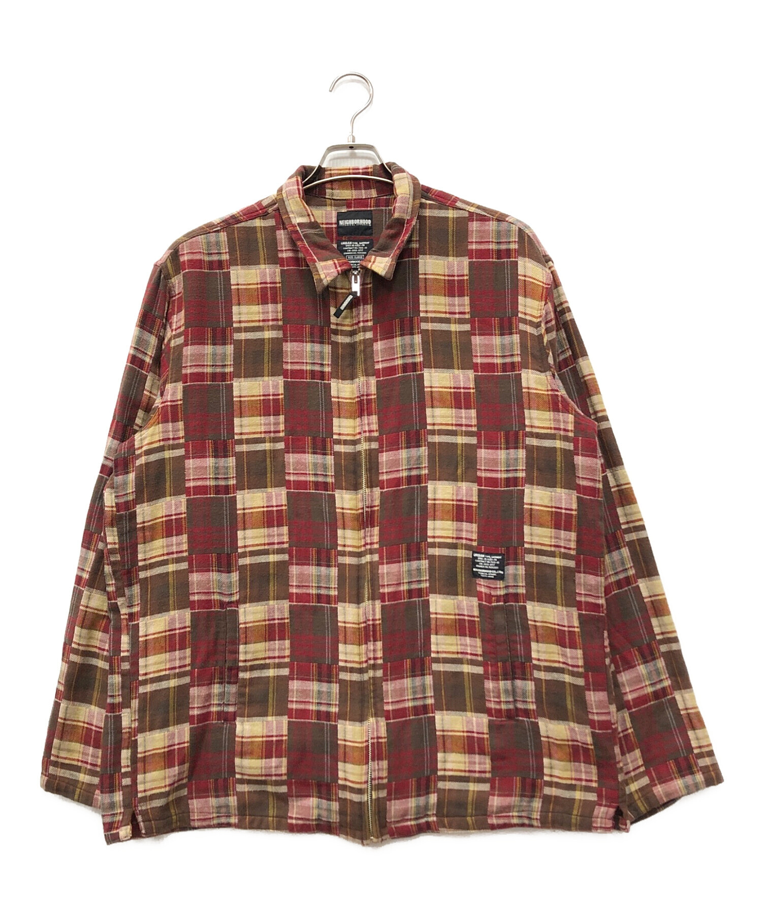 中古・古着通販】NEIGHBORHOOD (ネイバーフッド) パッチワークチェック