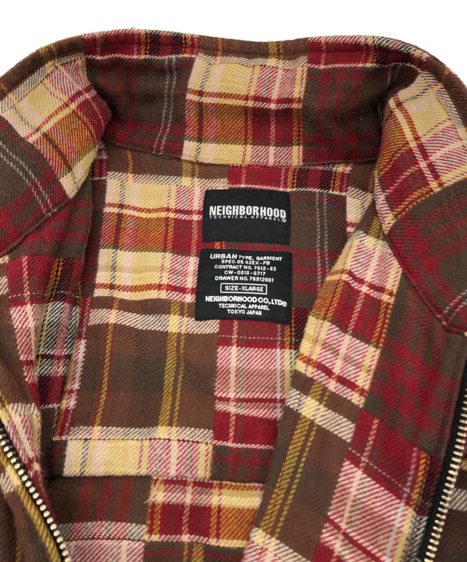 中古・古着通販】NEIGHBORHOOD (ネイバーフッド) パッチワークチェック