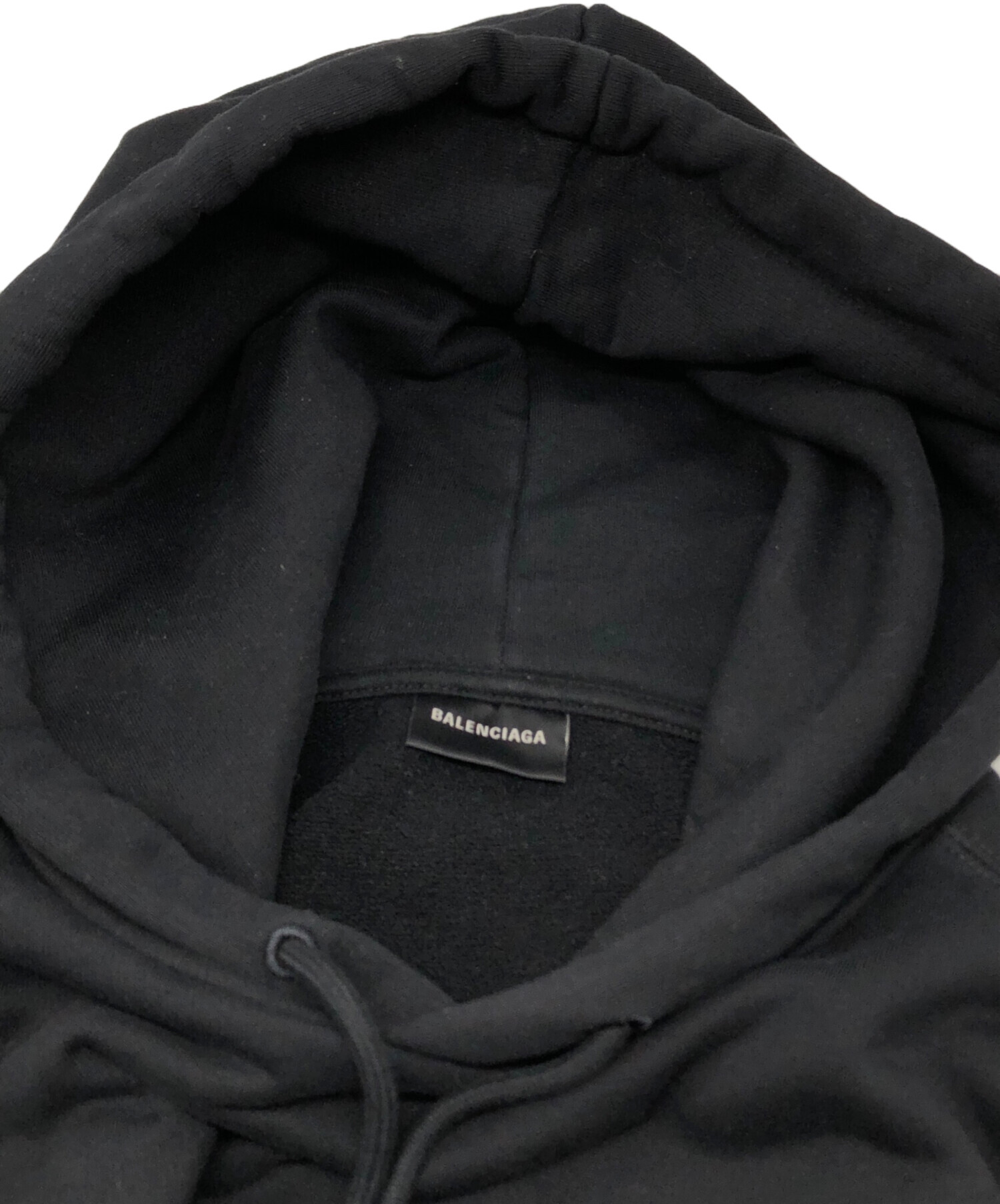 バレンシアガ BALENCIAGA パーカー フーディー ブラック 正規品 
