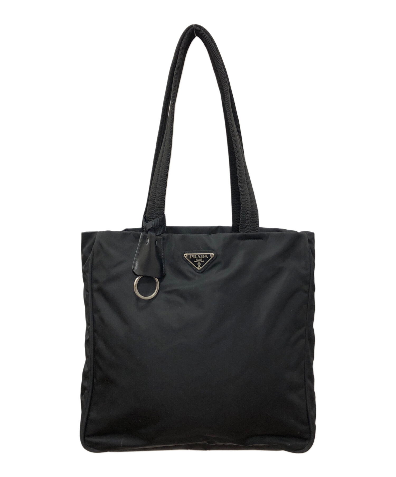 中古・古着通販】PRADA (プラダ) ナイロントートバッグ ブラック
