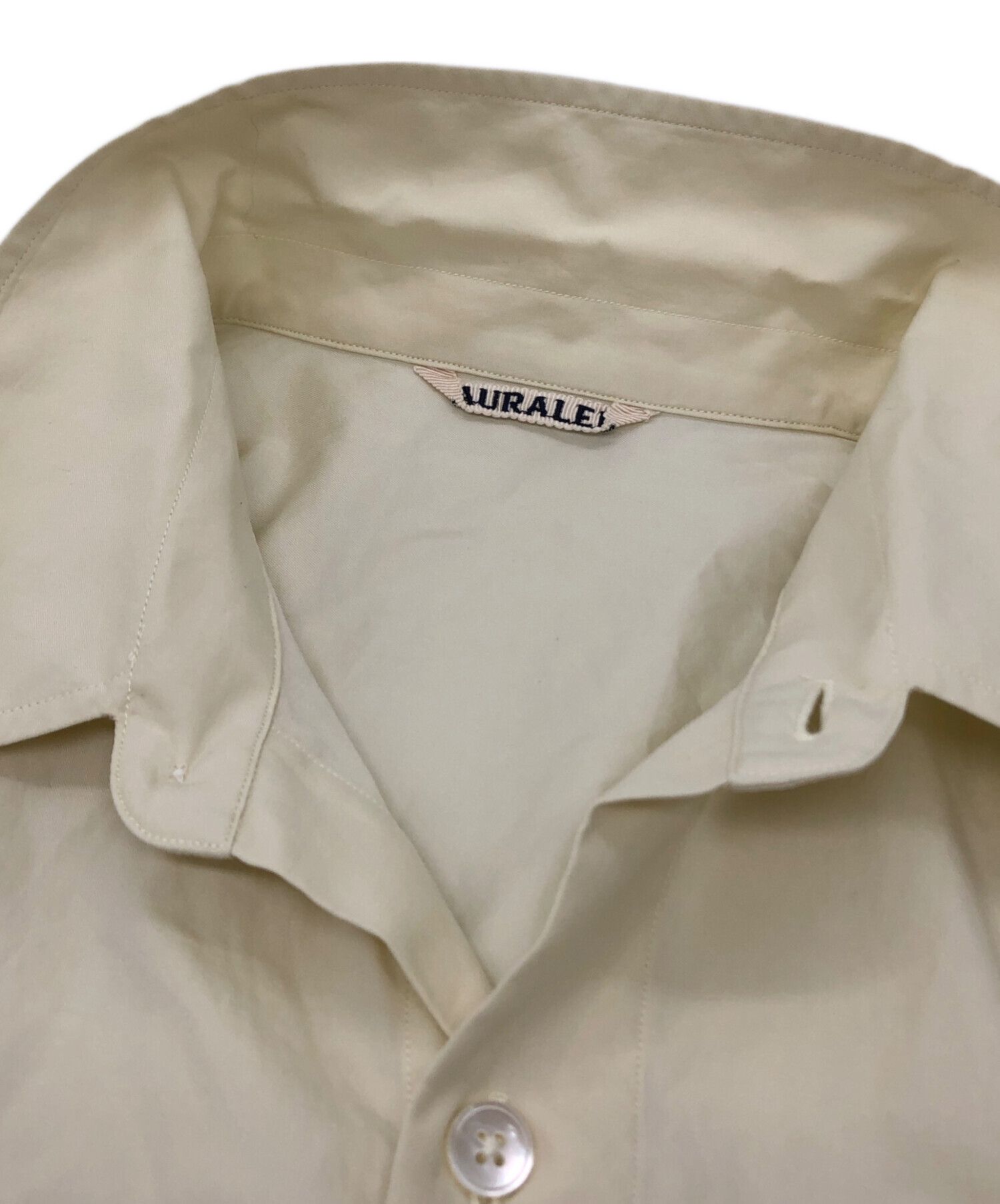 中古・古着通販】AURALEE (オーラリー) WASHED FINX TWILL BIG HALF