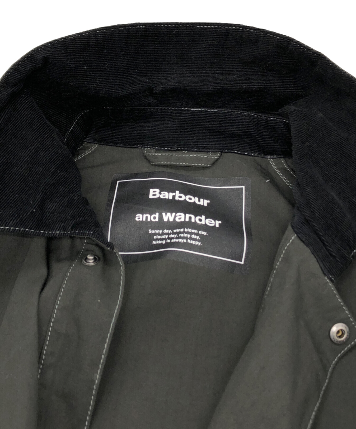 中古・古着通販】Barbour (バブアー) and wander (アンドワンダー