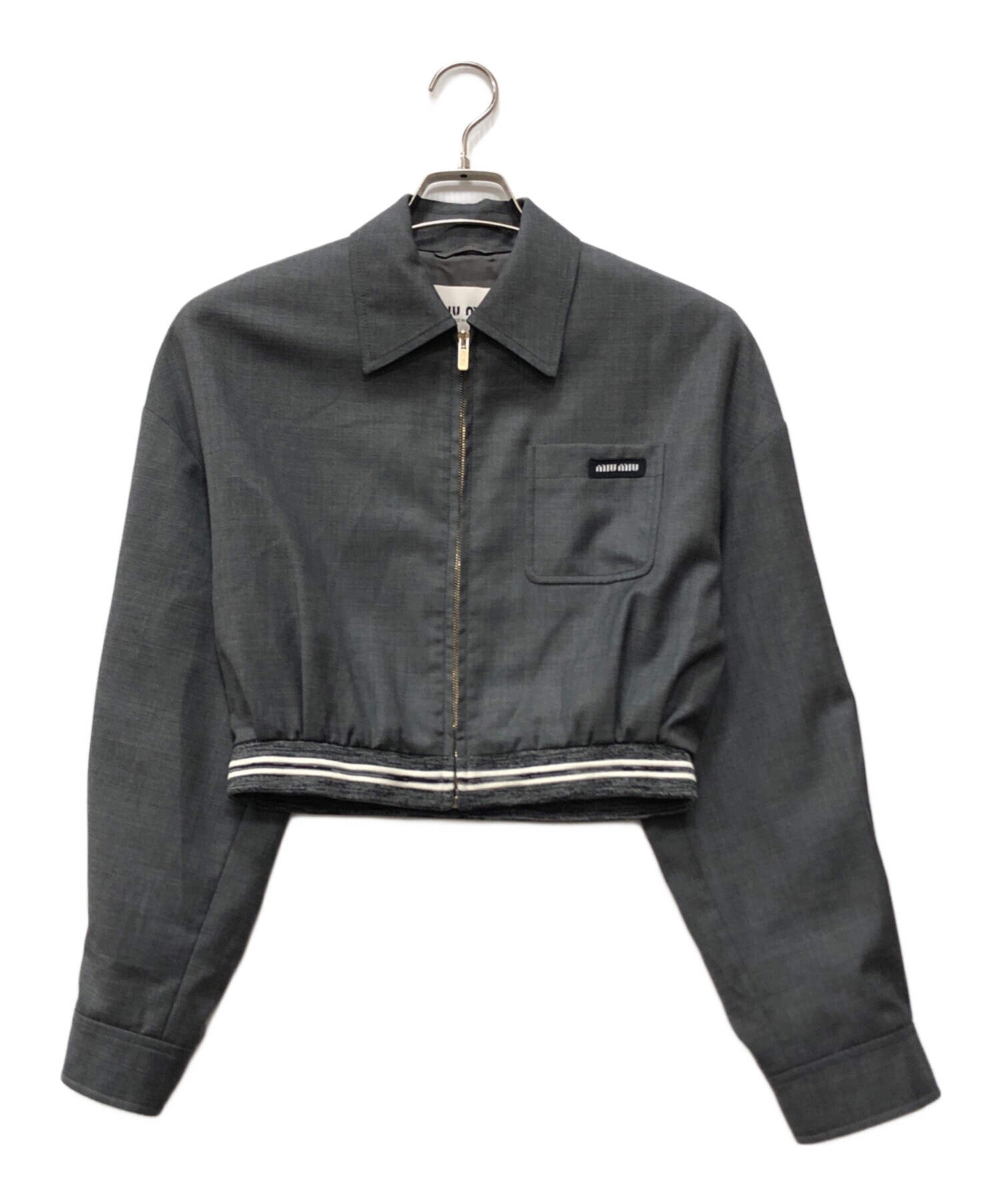 中古・古着通販】MIU MIU (ミュウミュウ) グレンチェック クロップド 