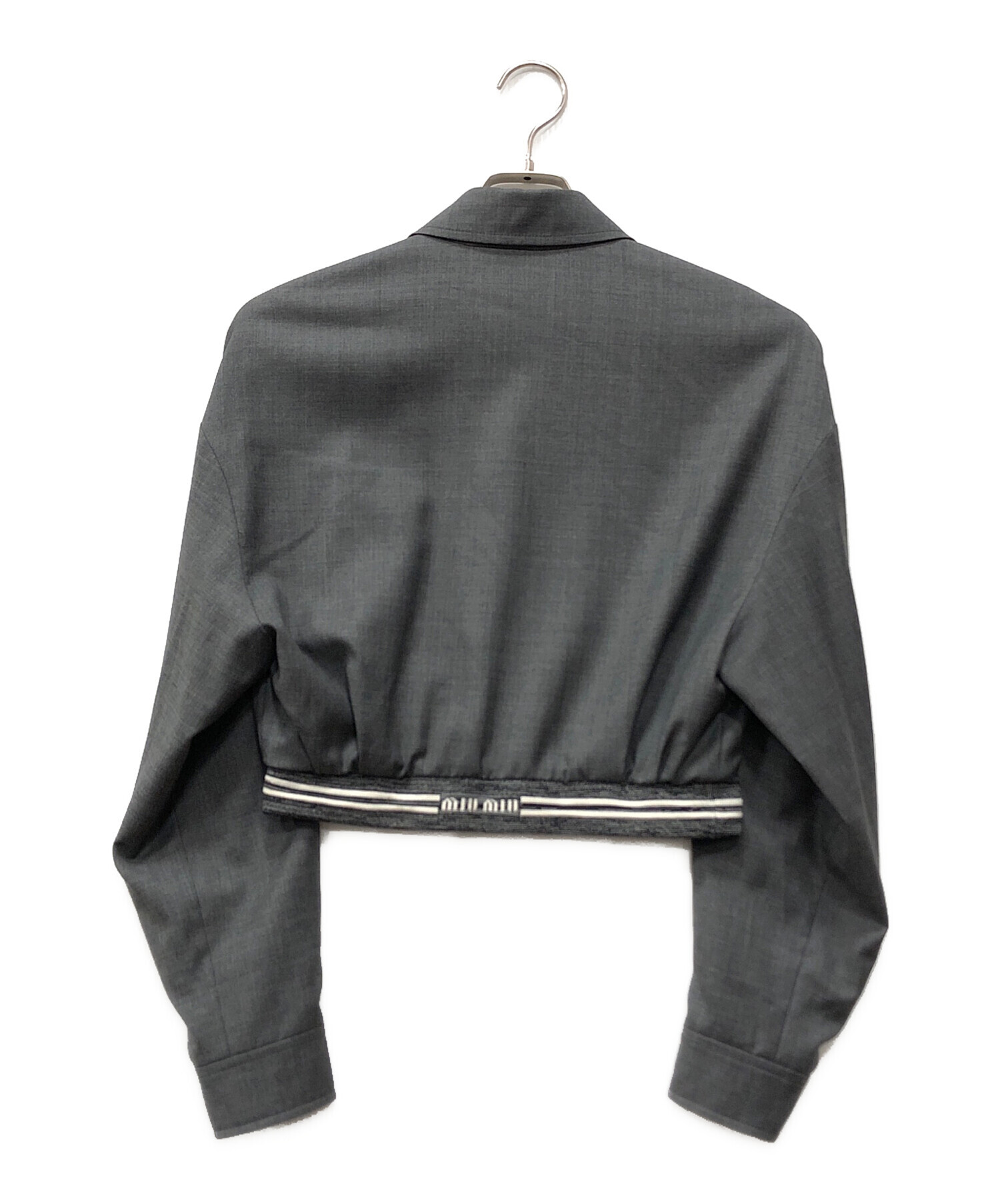 中古・古着通販】MIU MIU (ミュウミュウ) グレンチェック クロップド 