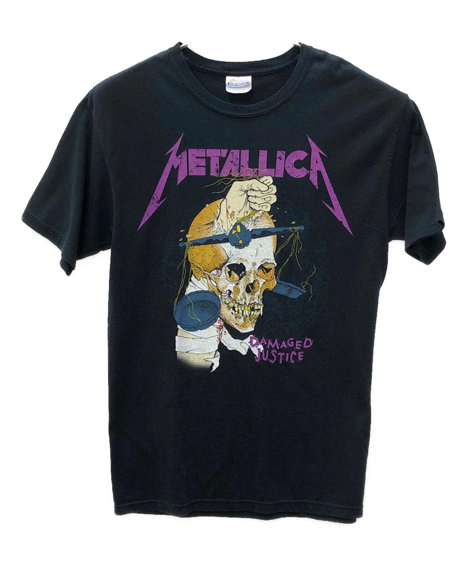 中古・古着通販】Hanes (ヘインズ) プリントTシャツ ブラック サイズ:M 