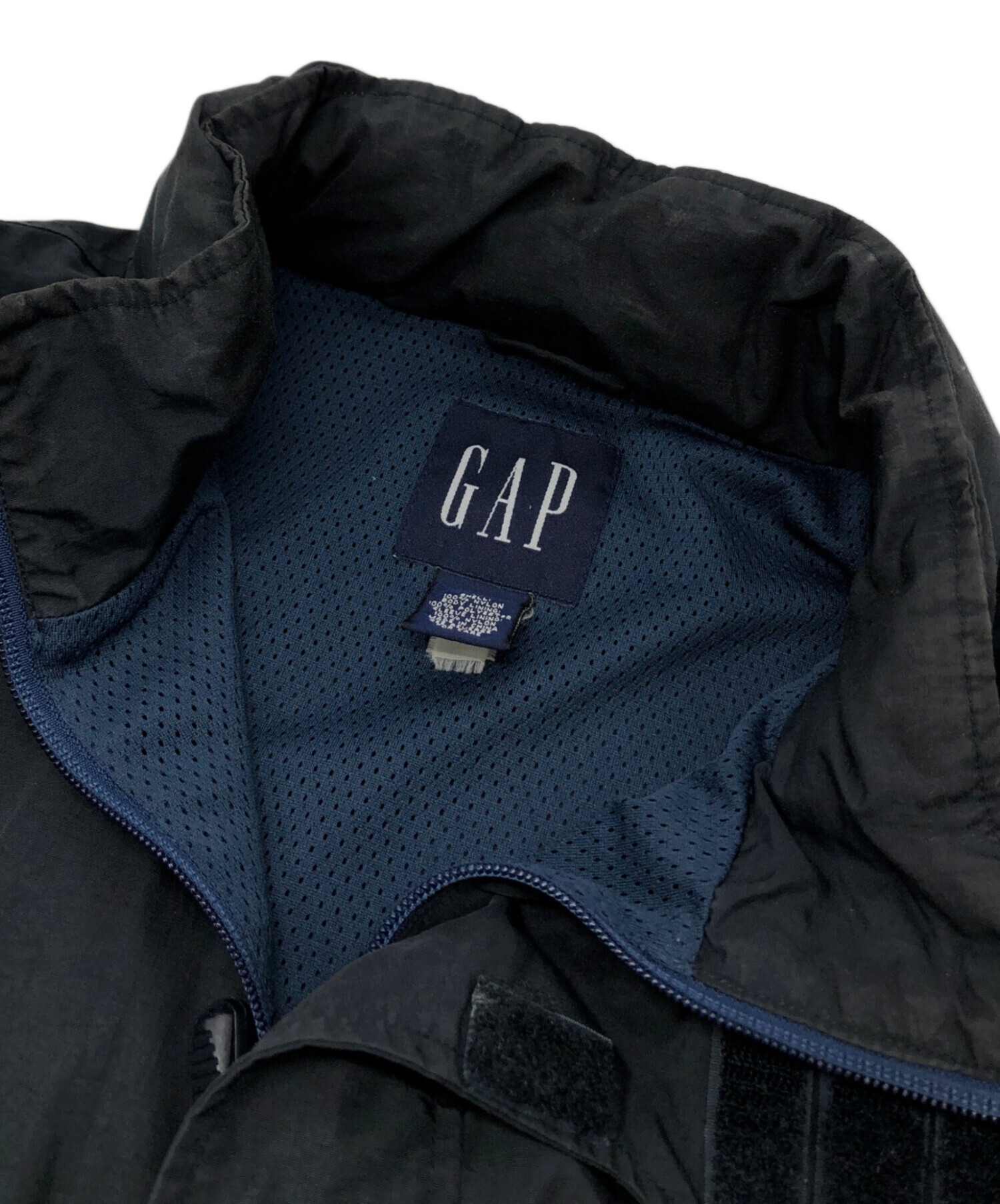 中古・古着通販】GAP (ギャップ) アノラックジャケット ブラック