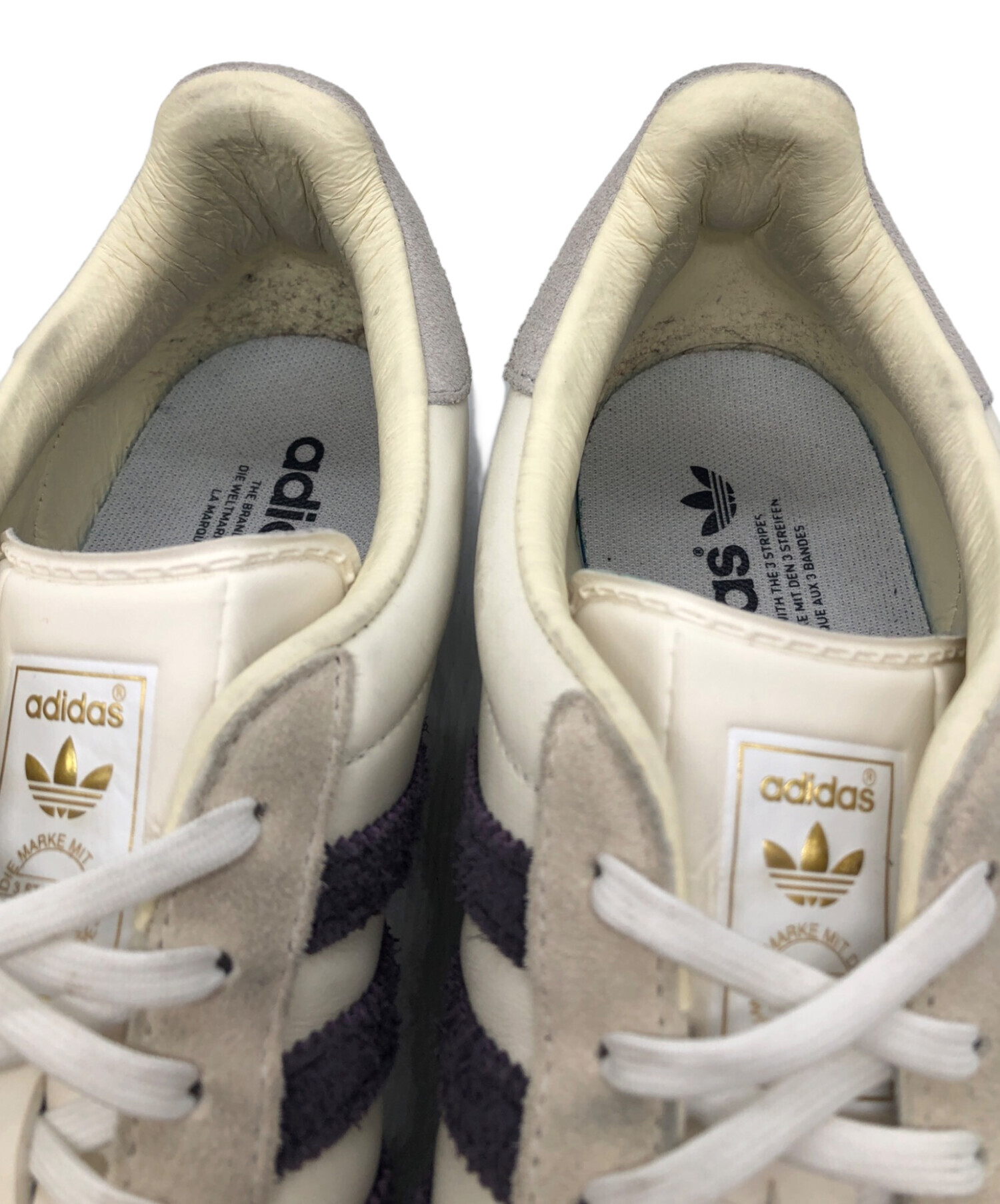 中古・古着通販】adidas (アディダス) Gazelle Indoor ベージュ サイズ 