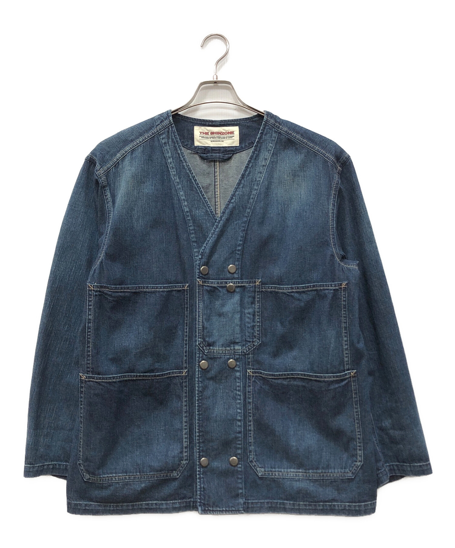 中古・古着通販】THE SHINZONE (ザ シンゾーン) NO COLLAR COVERALL 