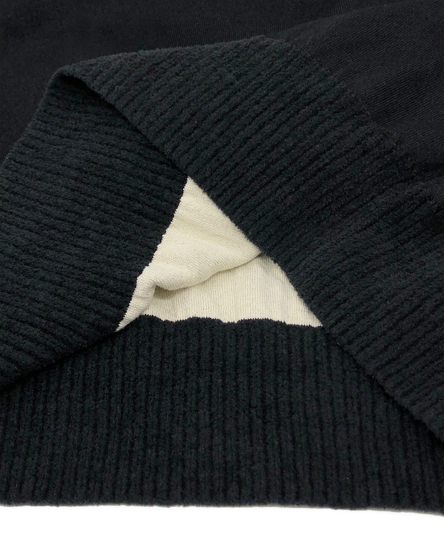 中古・古着通販】Y-3 (ワイスリー) LOGO KNIT VEST ブラック サイズ:S