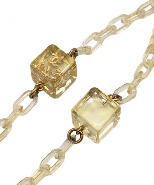 中古・古着通販】CHANEL (シャネル) クリアキューブココマーク 